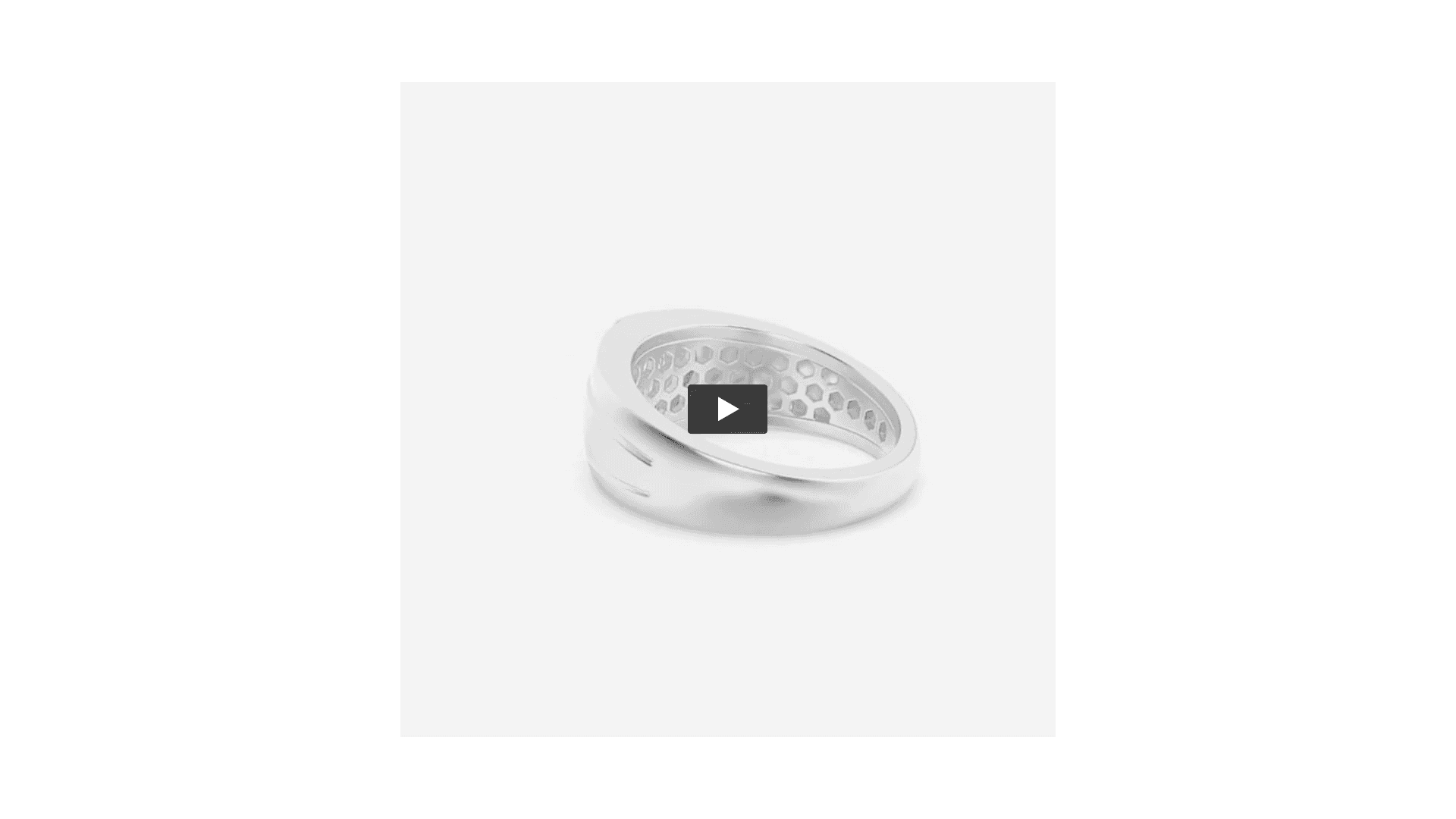 Round Lab Diamond Men’s Ring · Design 0013 product-video preview