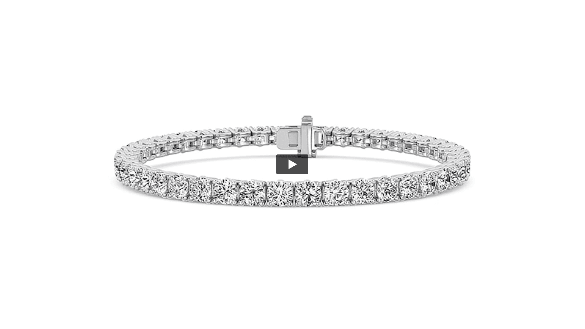 Round Lab Diamond Tennis Bracelet · Design 0316 product-video preview