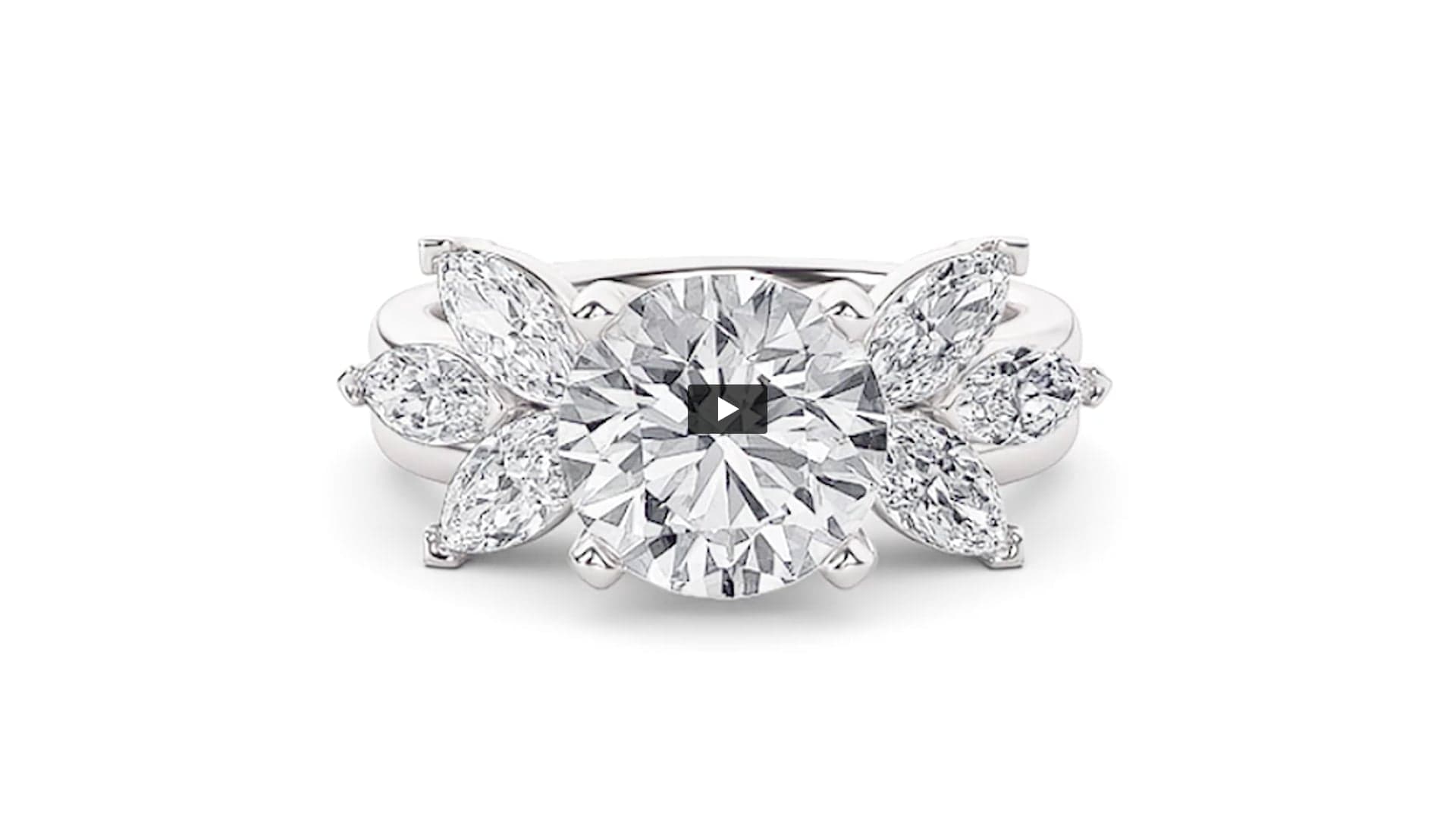 Marquise Lab Diamond Wrap Ring · Design 1061 product-video preview