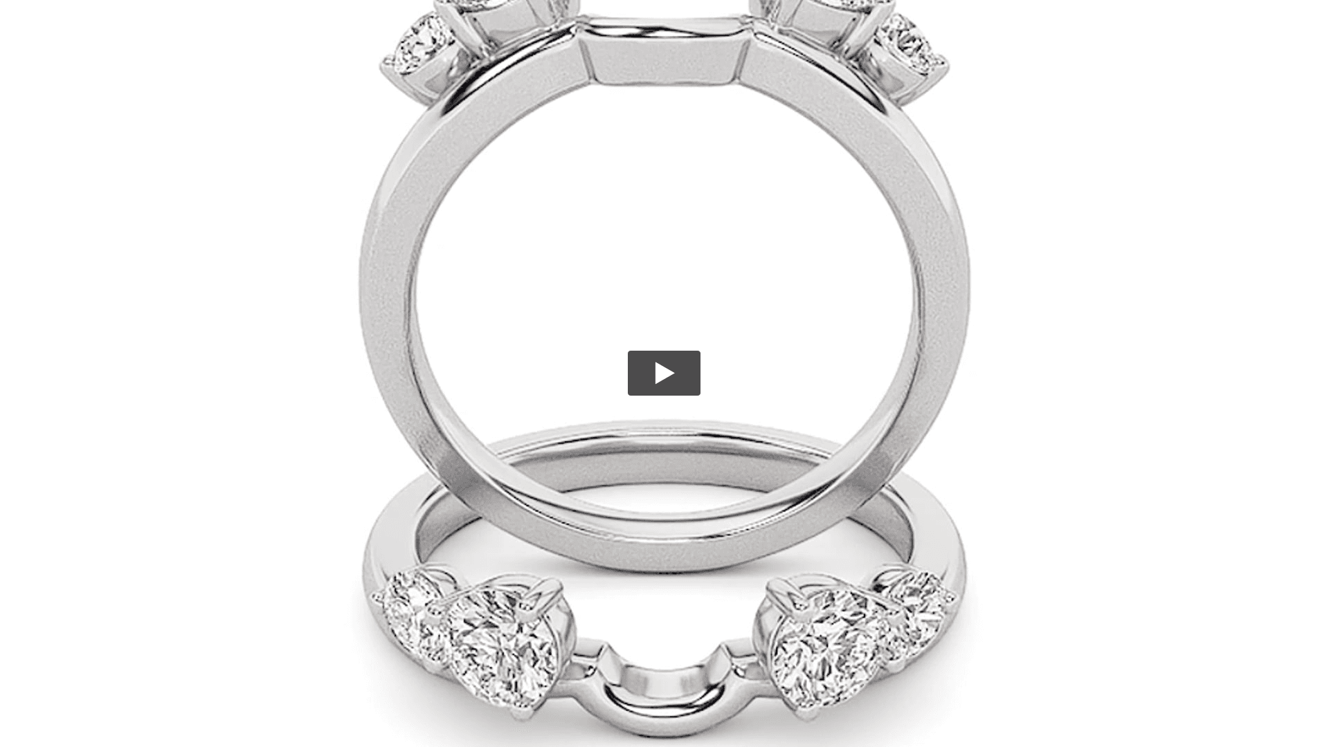 Round Lab Diamond Fashion Wrap Ring product-video preview