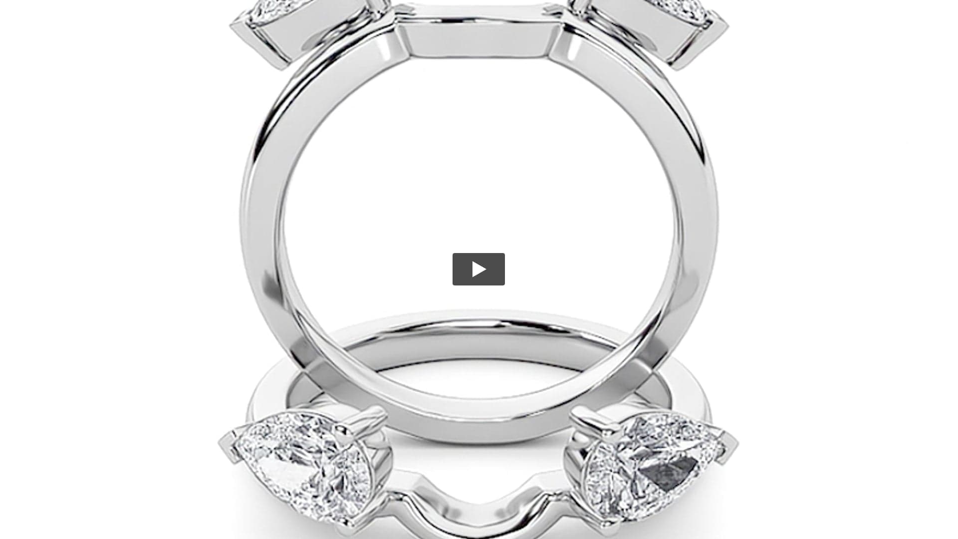 Pear Lab Diamond Wrap Ring product-video preview