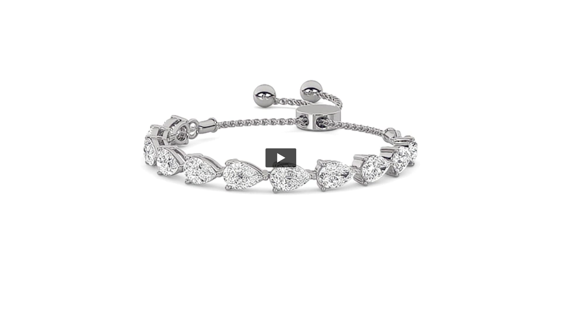 Pear Lab Diamond BoloBracelet Bracelet · Design 1345 product-video preview