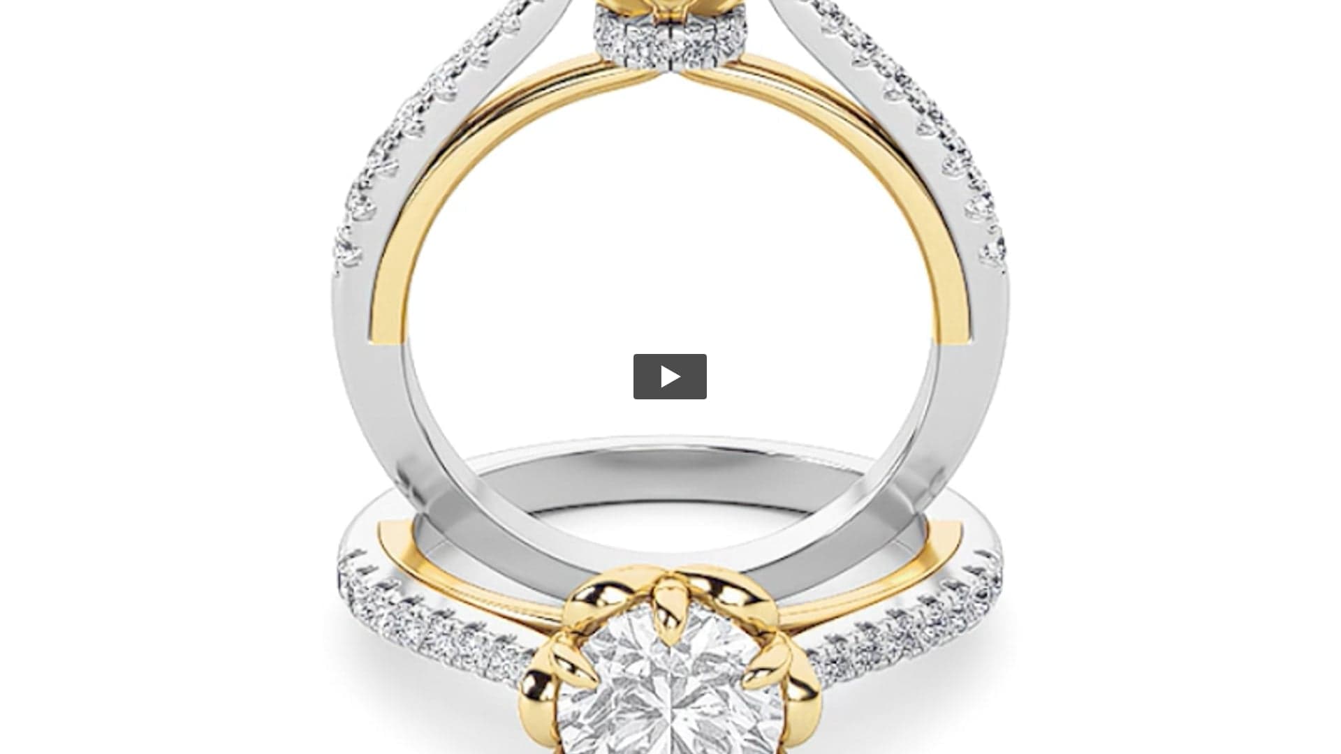 Round Lab Diamond Solitaire Engagement Ring · Design 1402 product-video preview