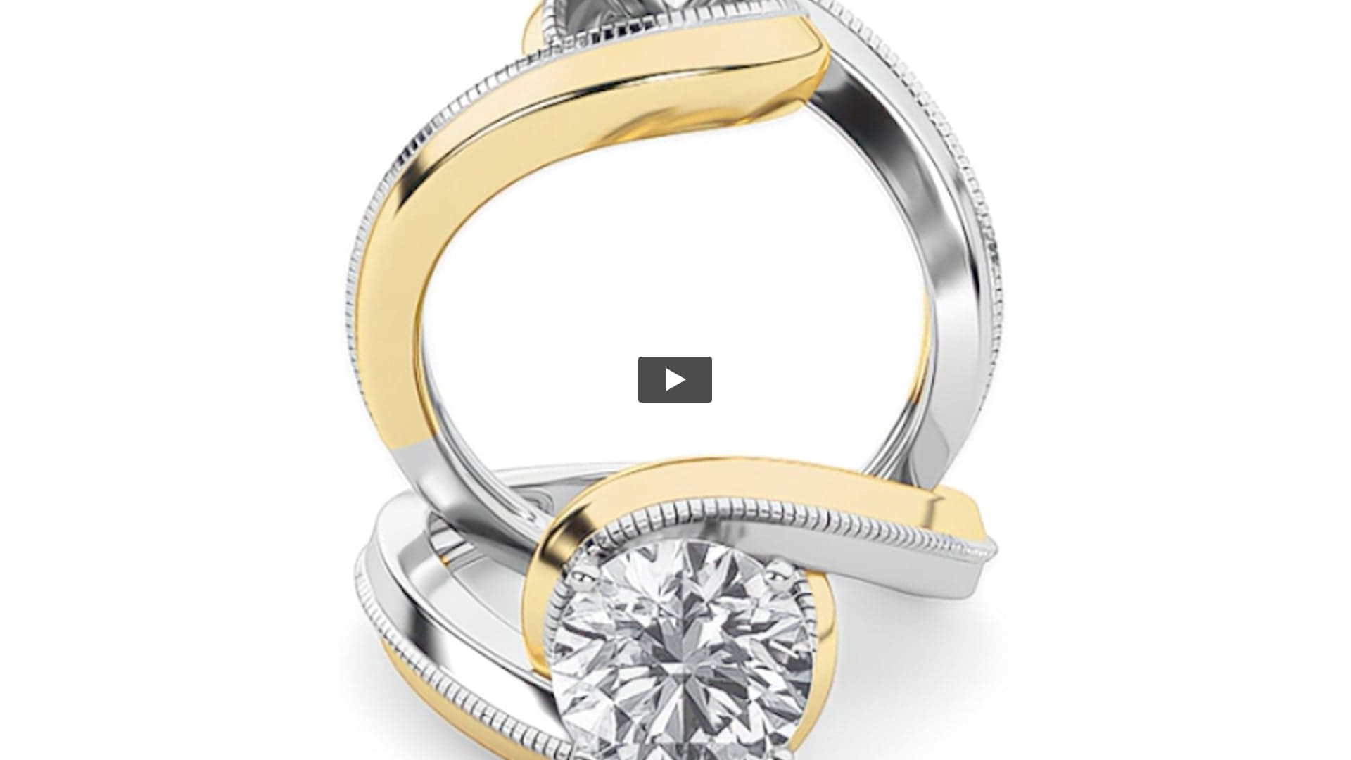 Round Lab Diamond Solitaire Engagement Ring · Design 1435 product-video preview