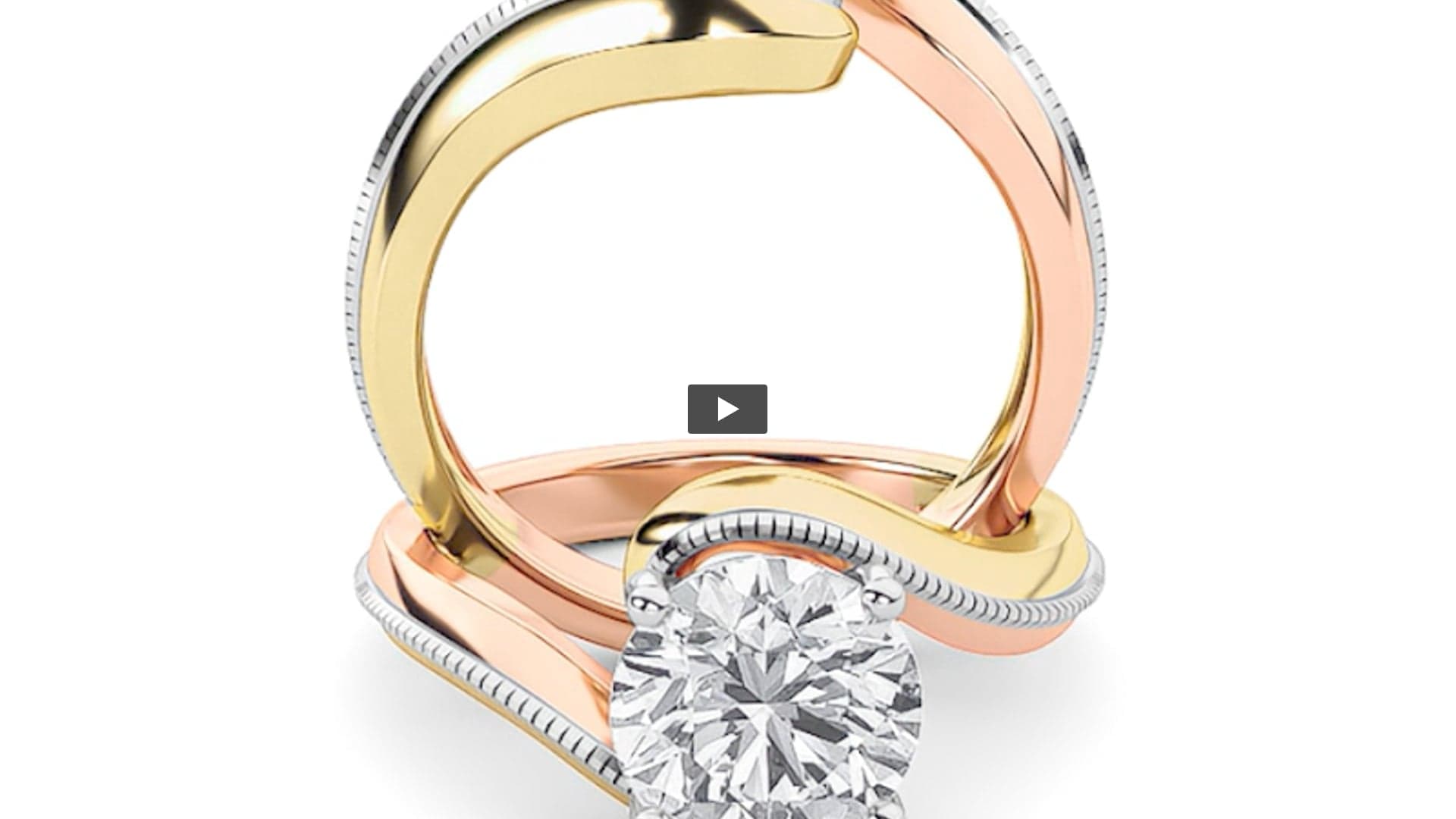 Round Lab Diamond Solitaire Engagement Ring · Design 1436 product-video preview