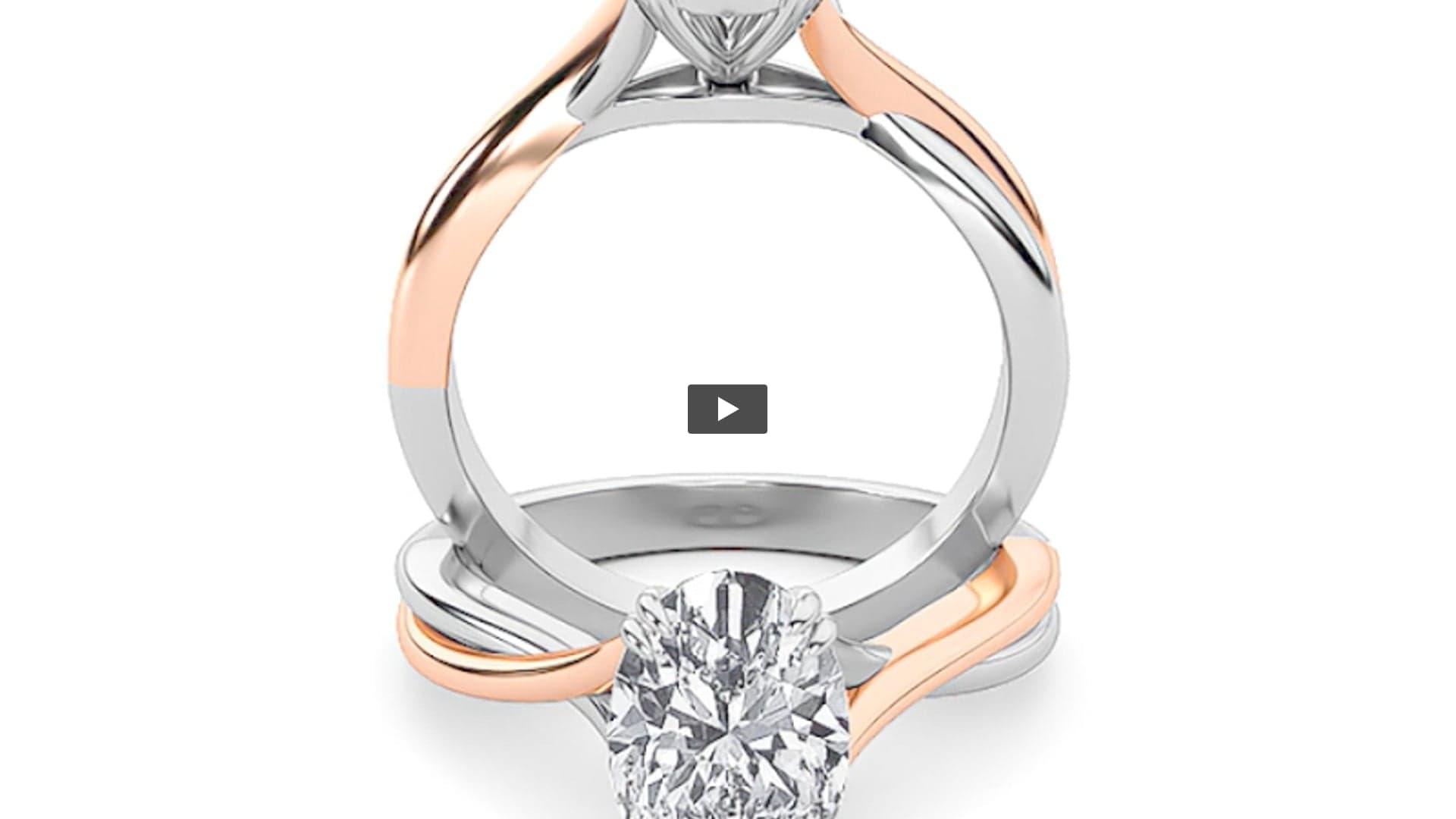 Oval Lab Diamond Solitaire Engagement Ring · Design 1437 product-video preview