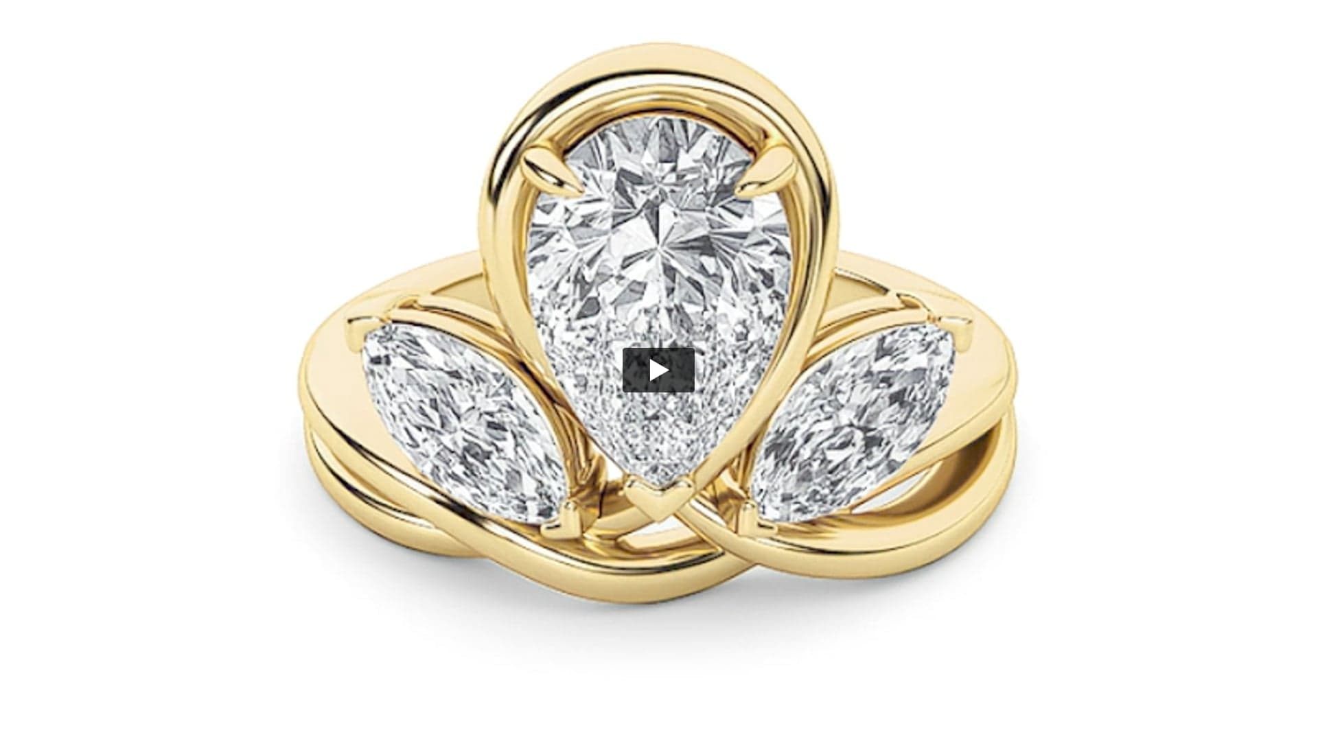 Pear Lab Diamond Knot Ring product-video preview