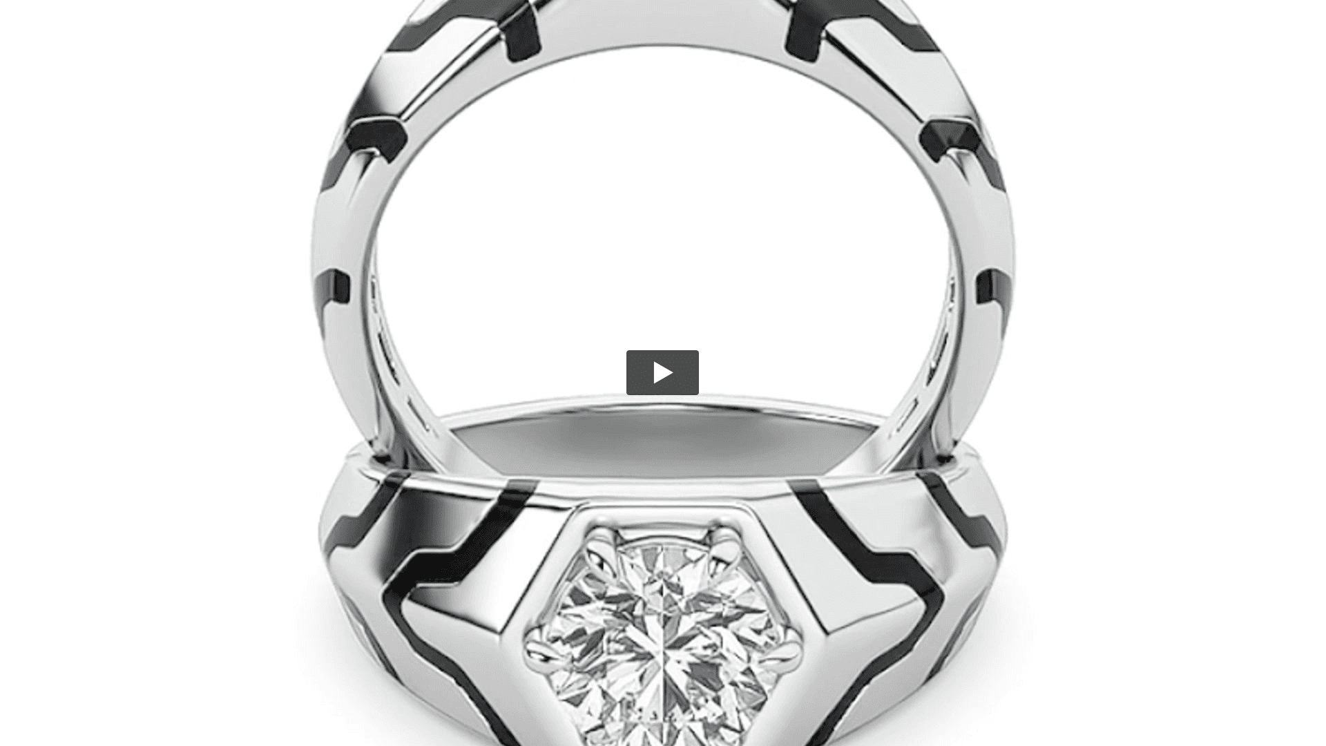 Round Lab Diamond Men’s Ring · Design 1460 product-video preview