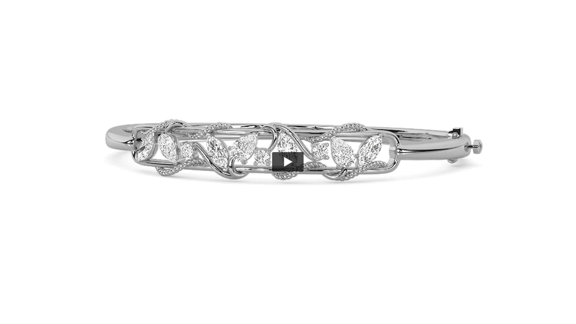 Pear Lab Diamond Prong-Set Bracelet product-video preview