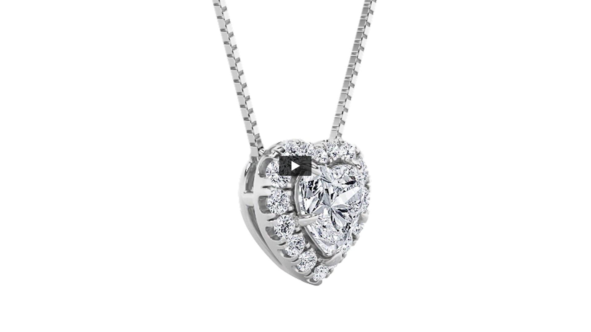 Heart Lab Diamond Heart Pendant product-video preview