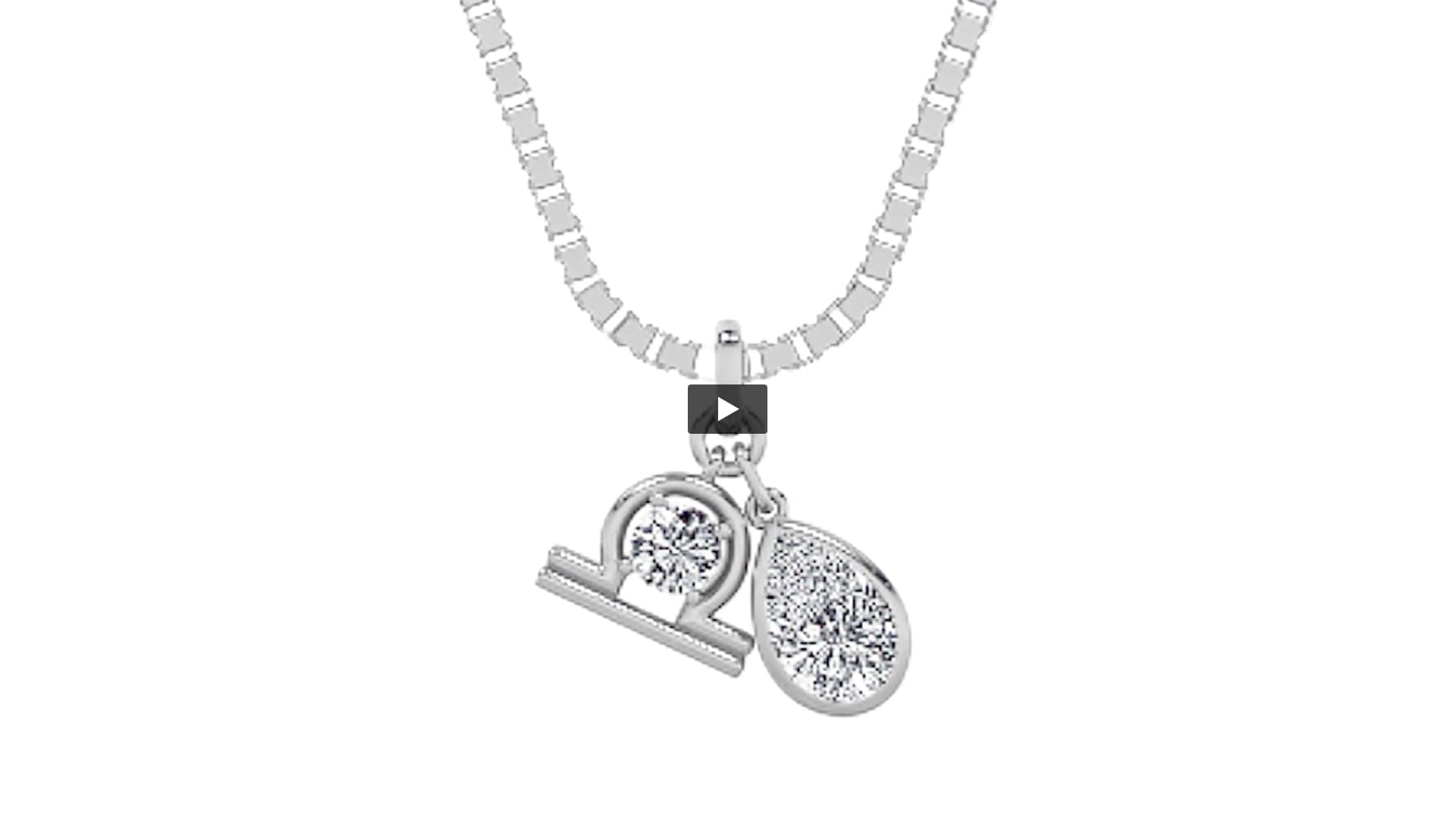 Pear Lab Diamond ZodiacPendant product-video preview