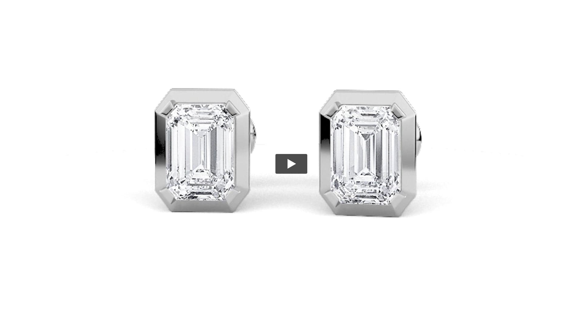 Emerald Lab Diamond SudEarrings Earrings product-video preview