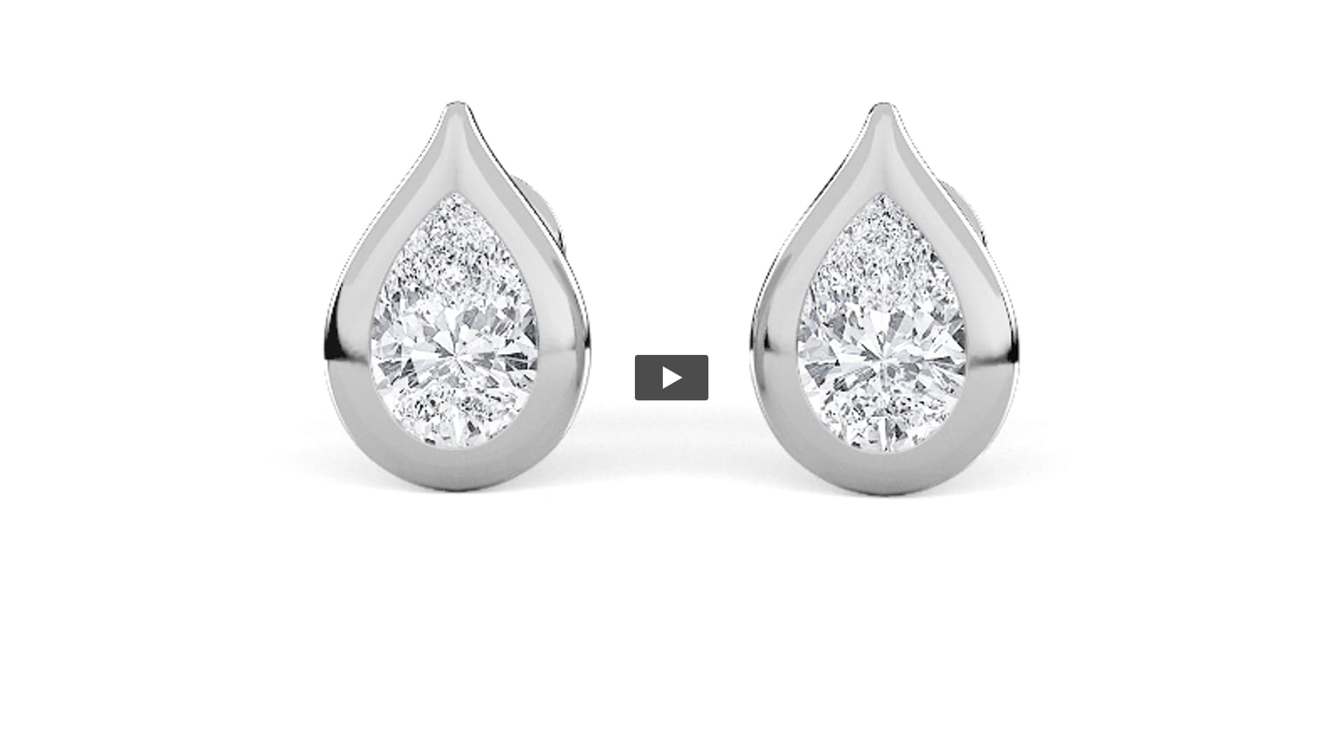 Pear Lab Diamond Stud Earrings product-video preview