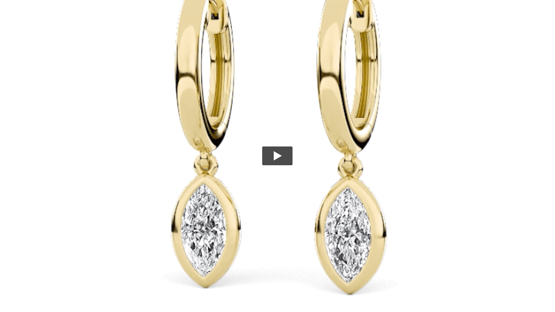 Marquise Lab Diamond Dangle Earrings product-video preview