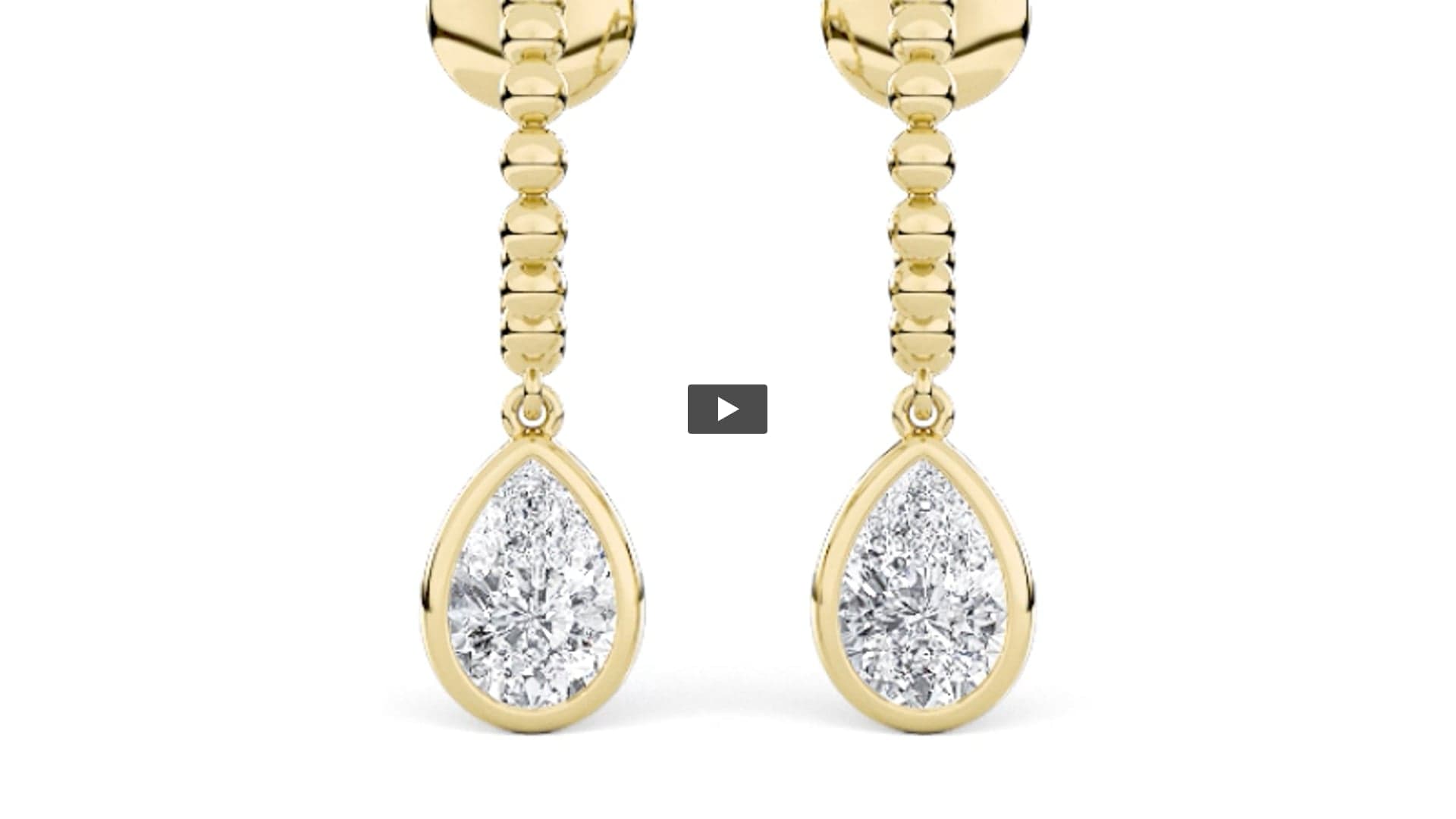 Pear Lab Diamond DangleEarrings Earrings · Design 1729 product-video preview
