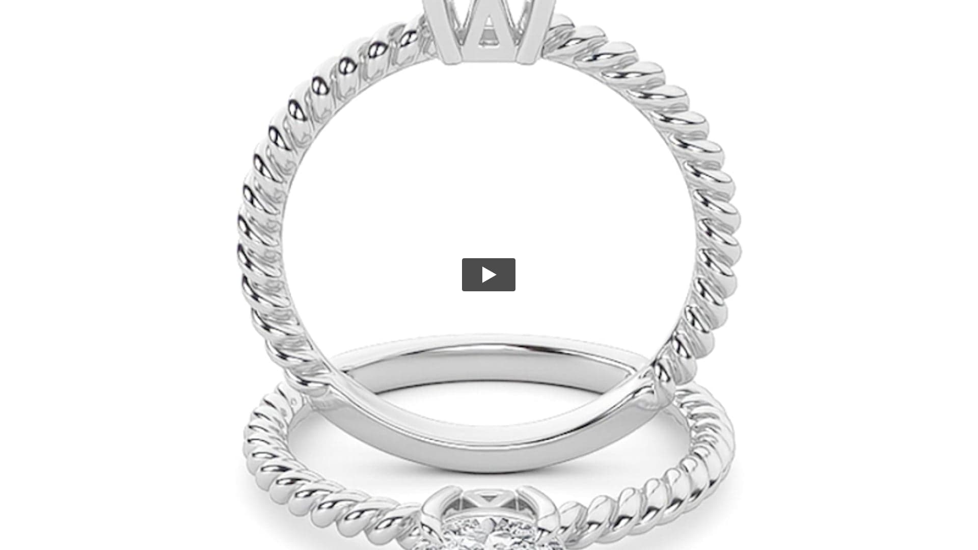 Oval Lab Diamond Petite Solitaire Engagement RING product-video preview