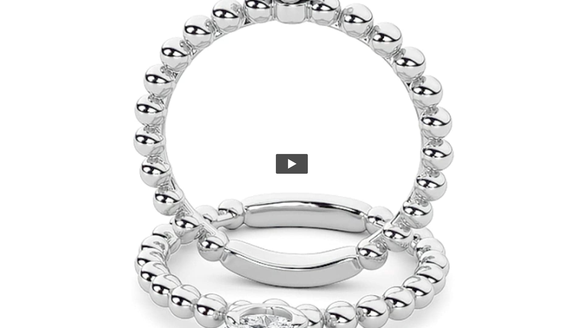 Oval Lab Diamond Petite Solitaire Engagement Ring product-video preview