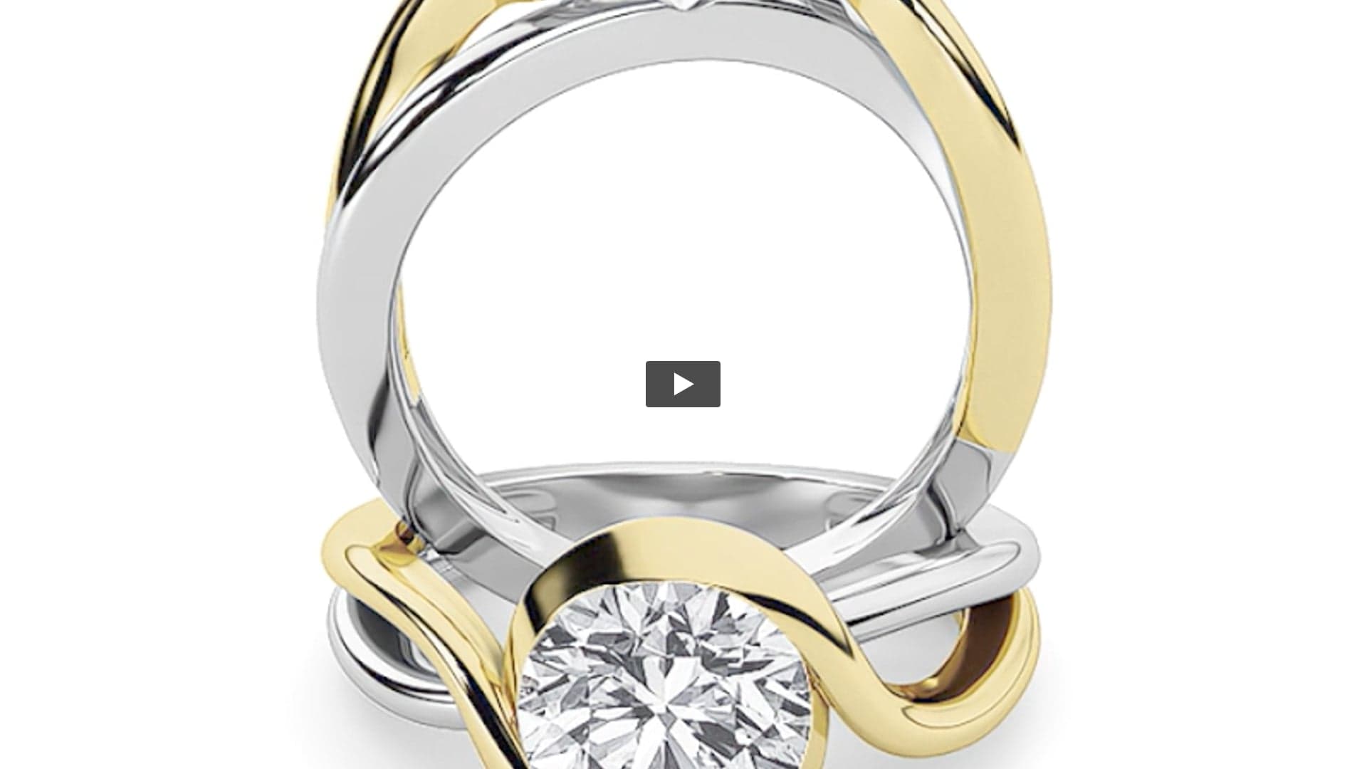 Round Lab Diamond Solitaire Engagement Ring · Design 1833 product-video preview