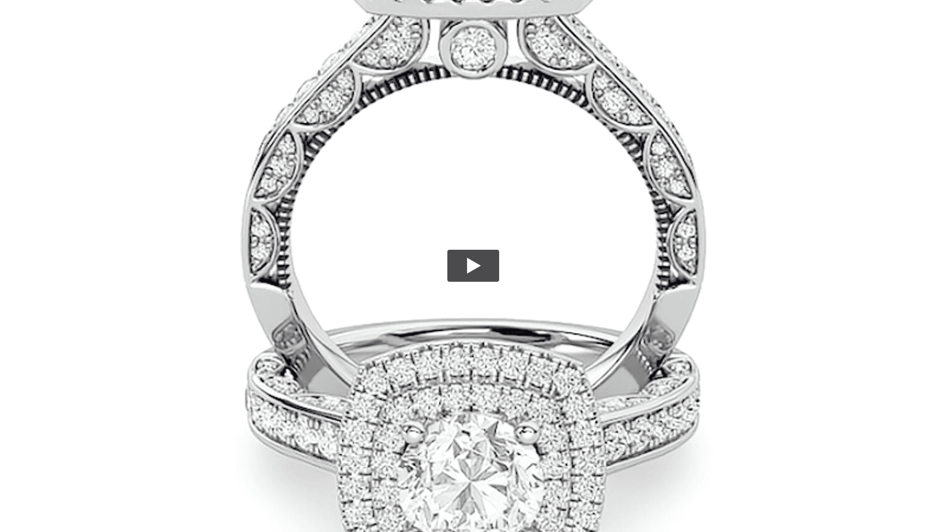 Round Lab Diamond Engagement Ring product-video preview