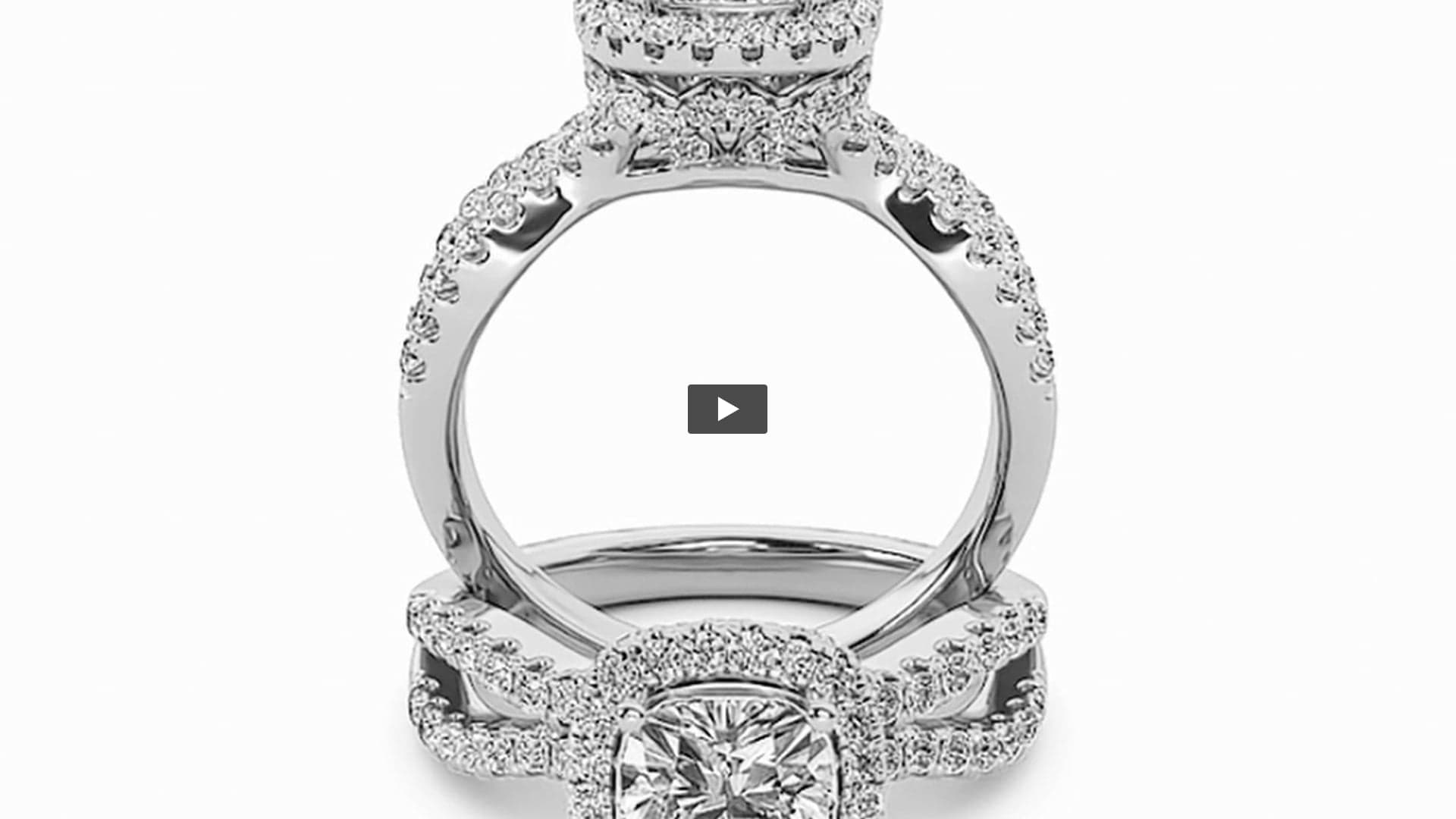 Elongated Cushion Lab Diamond Prong-Set Ring · Design 0745 product-video preview