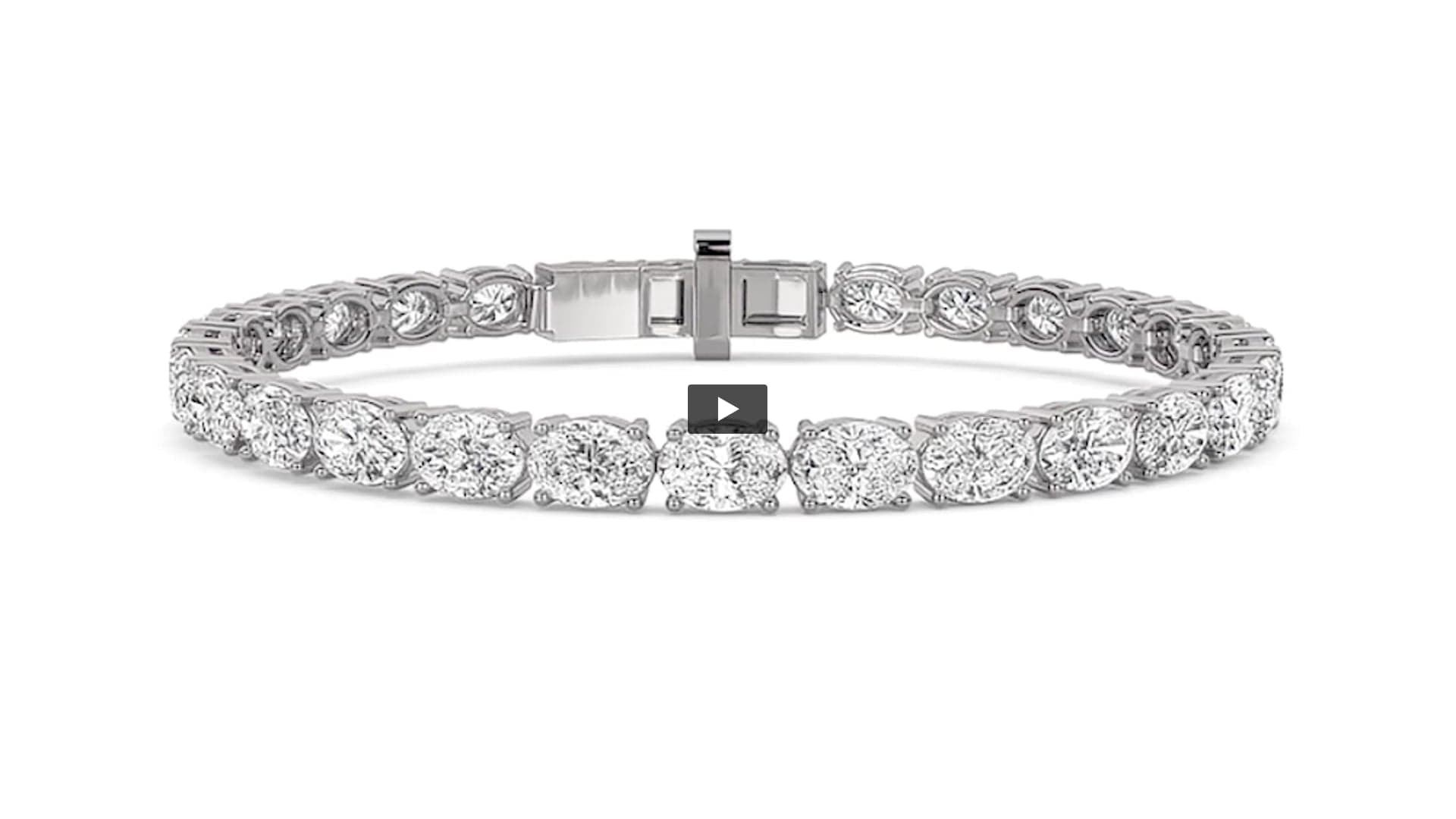 Oval Lab Diamond Bracelet · Design 1991 product-video preview
