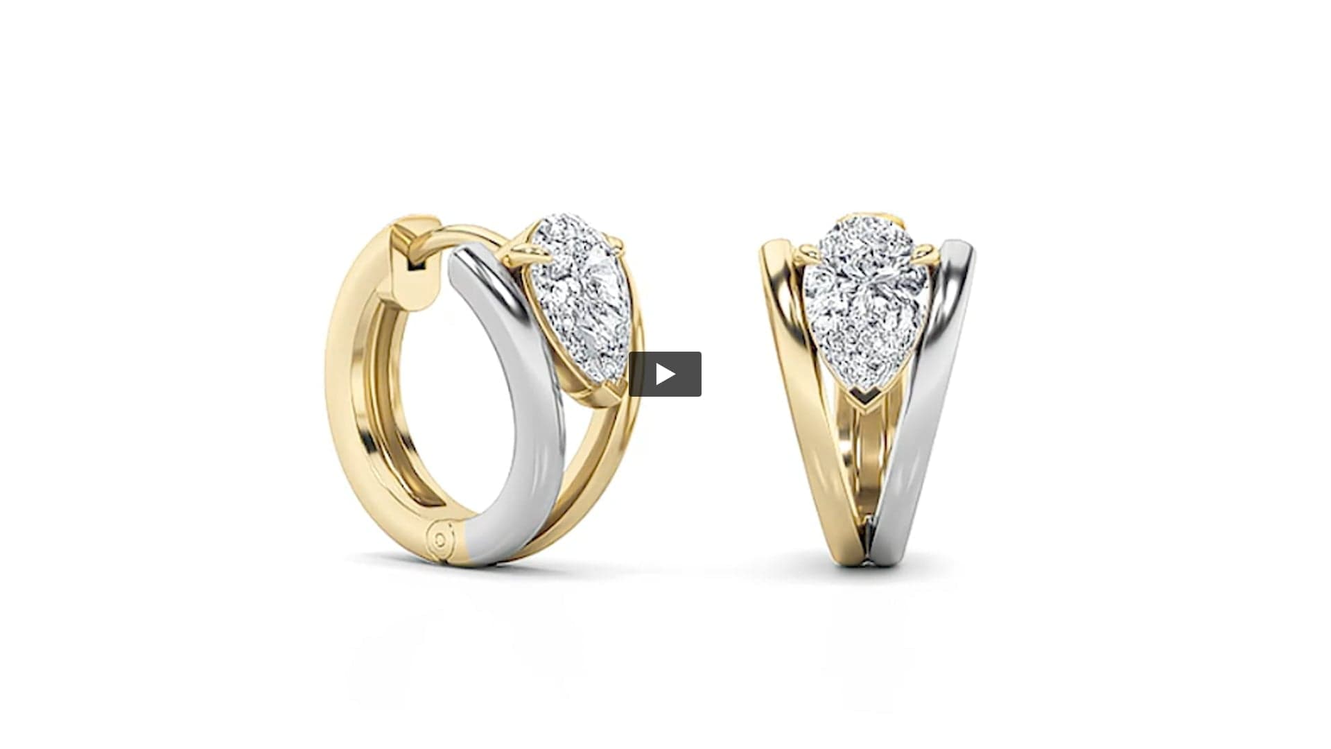 Pear Lab Diamond Fashion Earrings · Design 0185 product-video preview