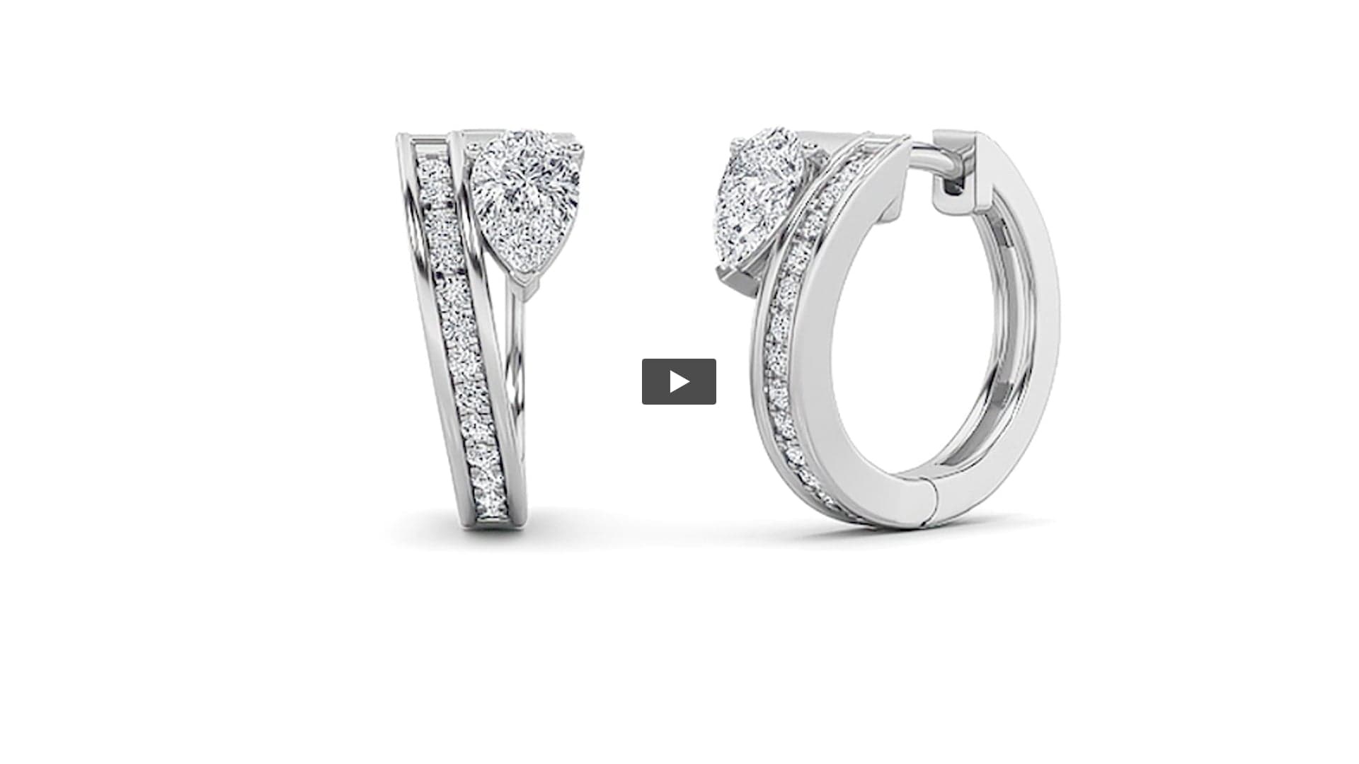 Pear Lab Diamond Fashion Earrings · Design 0191 product-video preview