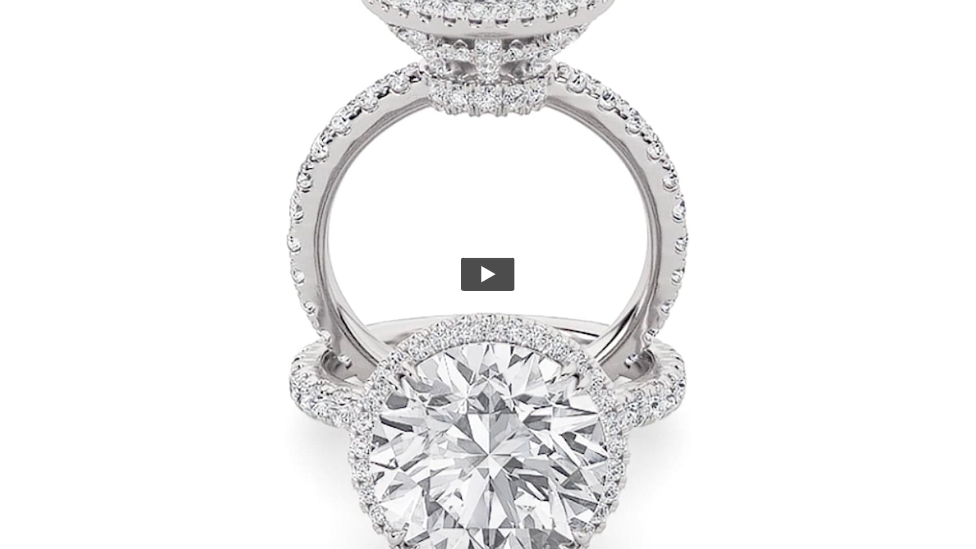 Round Lab Diamond Bold Statement Accented Ring product-video preview