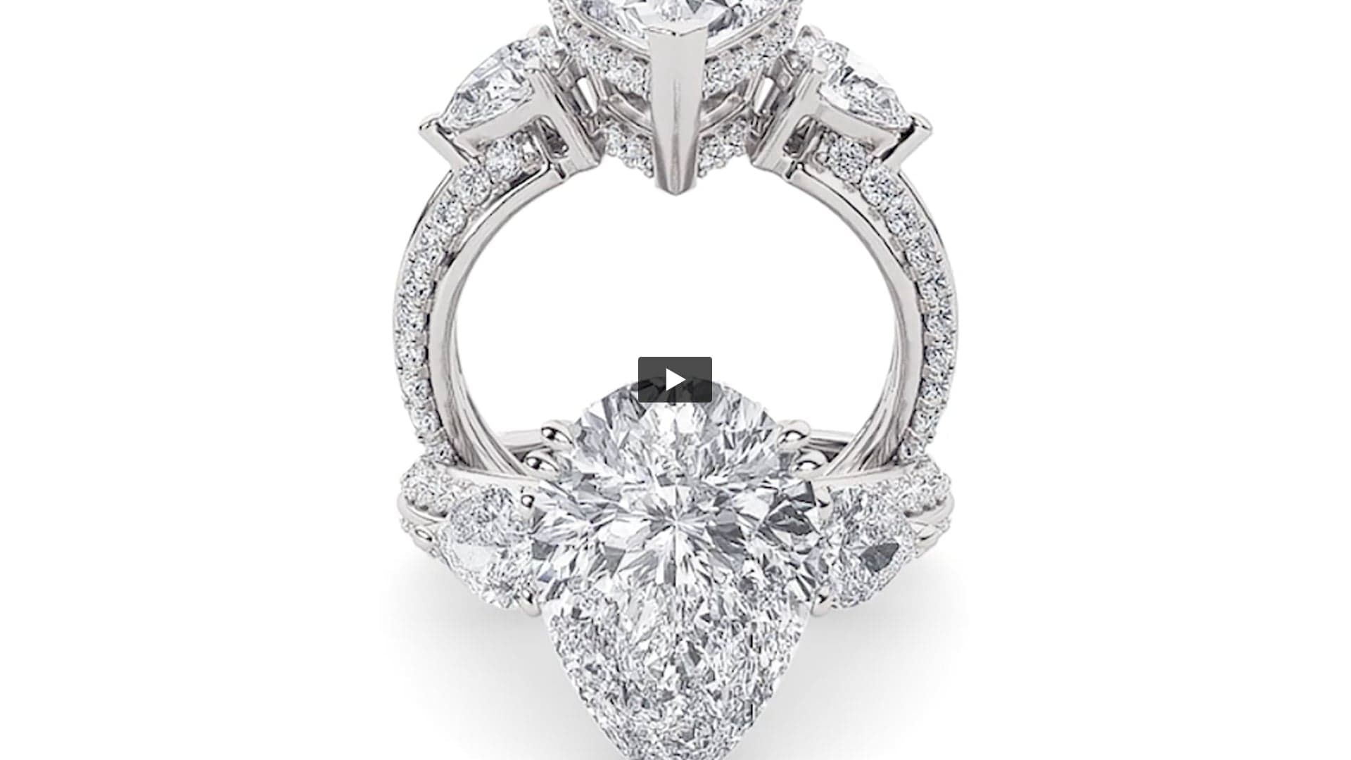 Pear Lab Diamond Bold Statement Accented Ring product-video preview