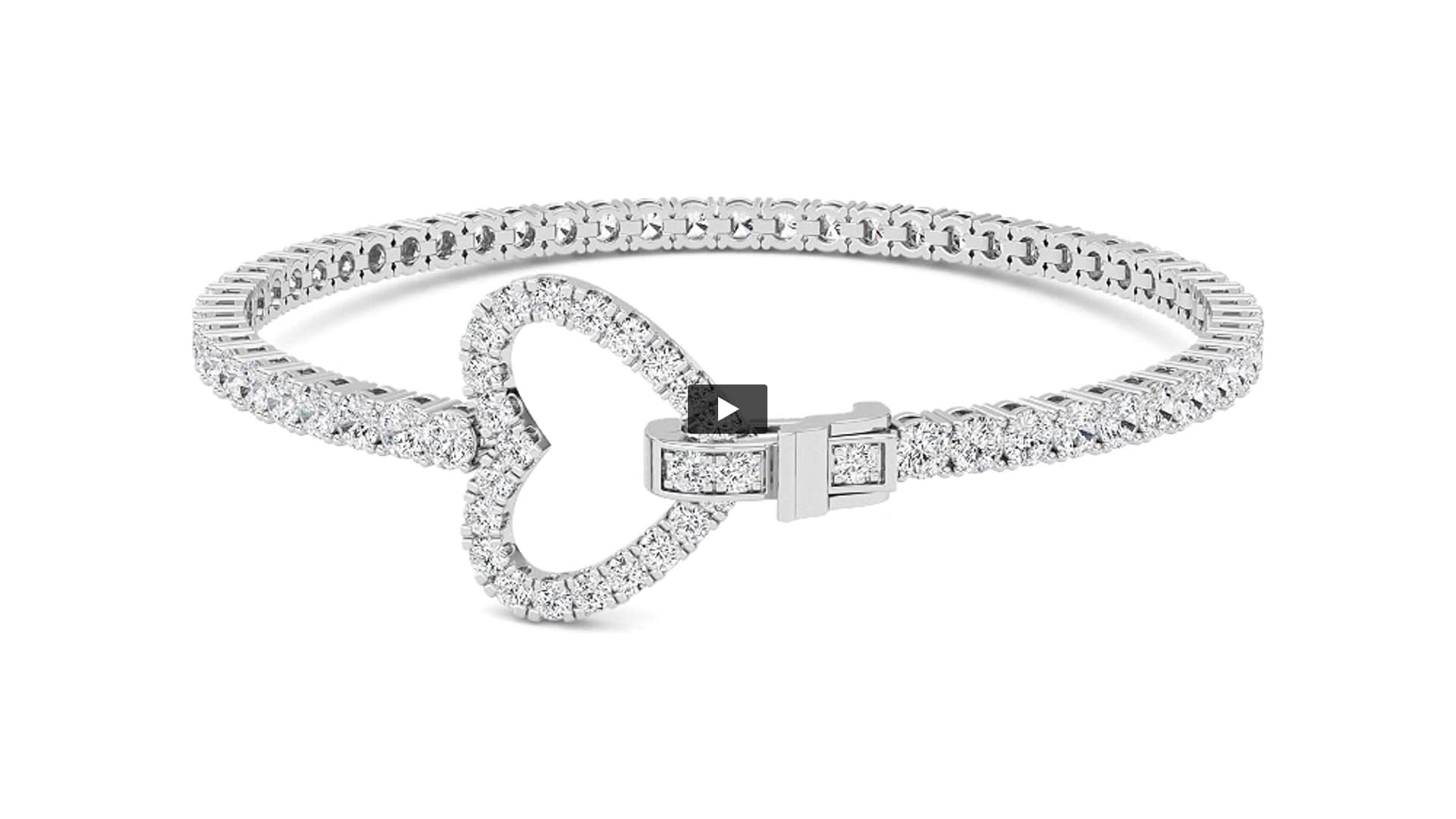 Round Lab Diamond Bracelet · Design 2792 product-video preview