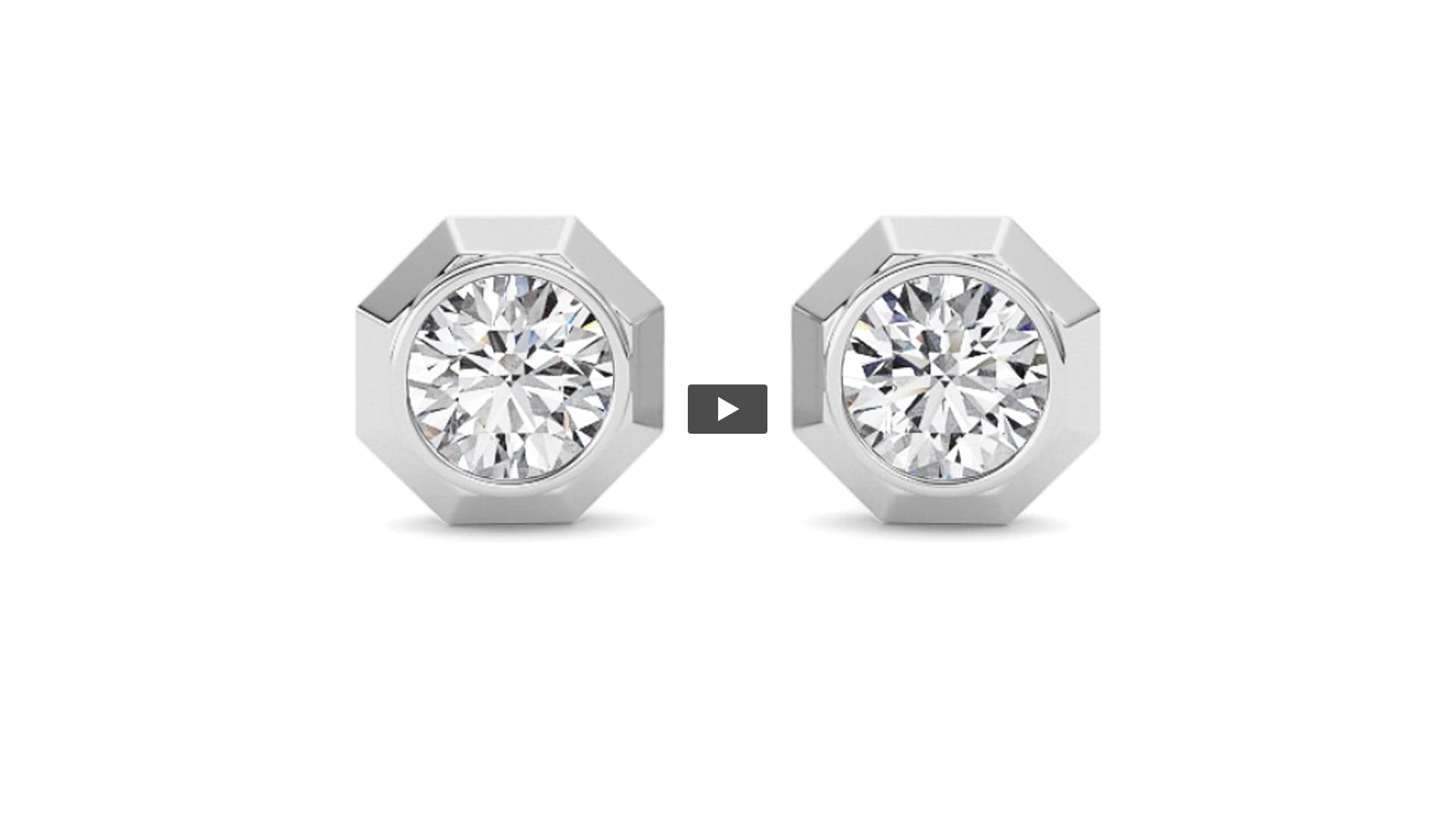 Round Lab Diamond StudEarrings Earrings product-video preview