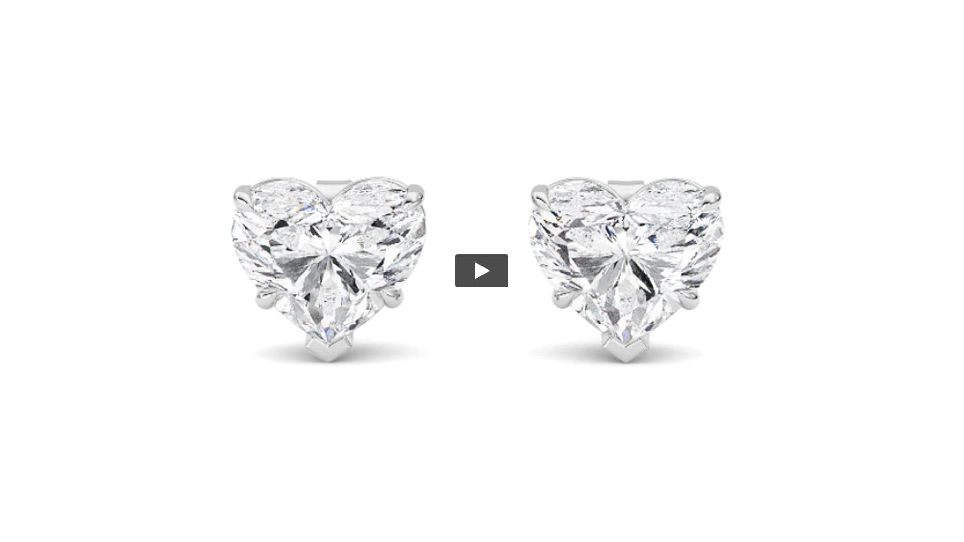 Heart Lab Diamond StudEarrings Earrings · Design 2902 product-video preview