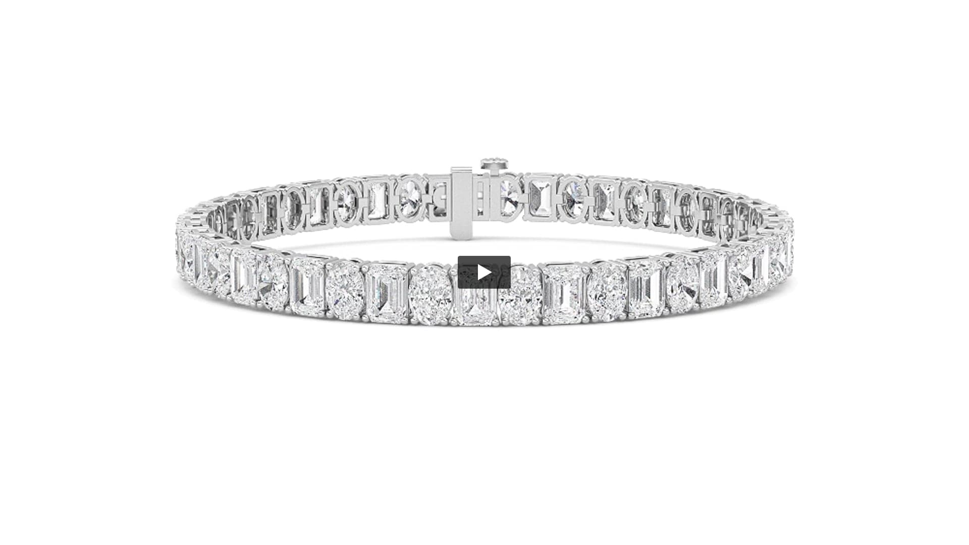 Emerald Lab Diamond Bracelet · Design 1091 product-video preview