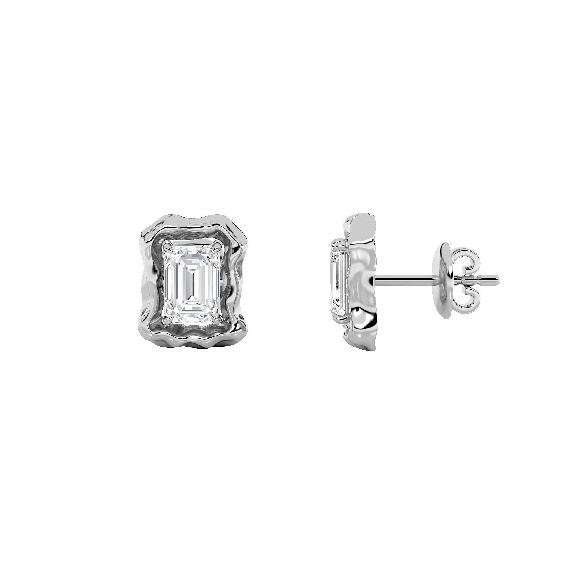 Configuration shown: 14K White Gold, 1.5000 ct total diamond weight.