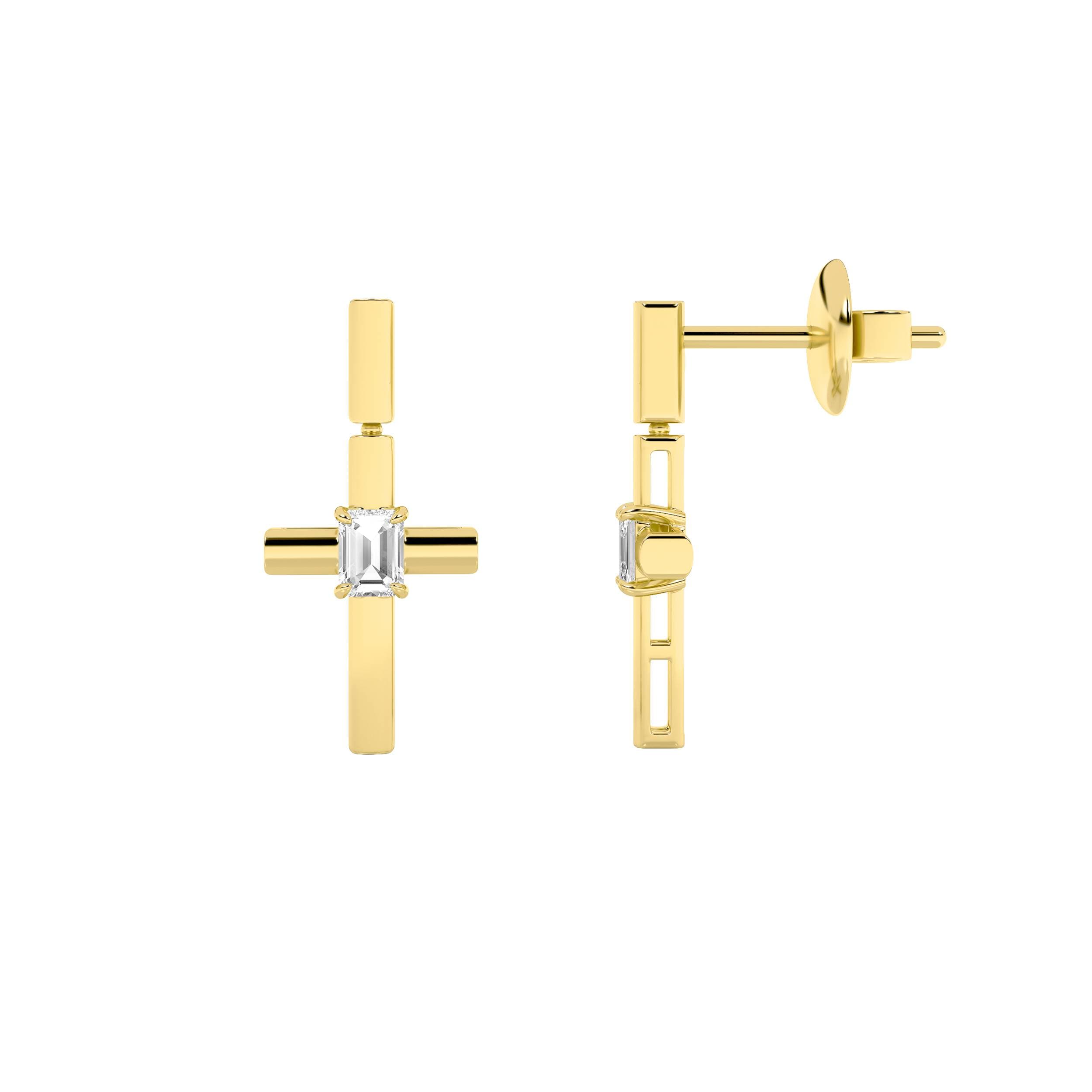 Configuration shown: 14K Yellow Gold, 0.5000 ct total diamond weight.
