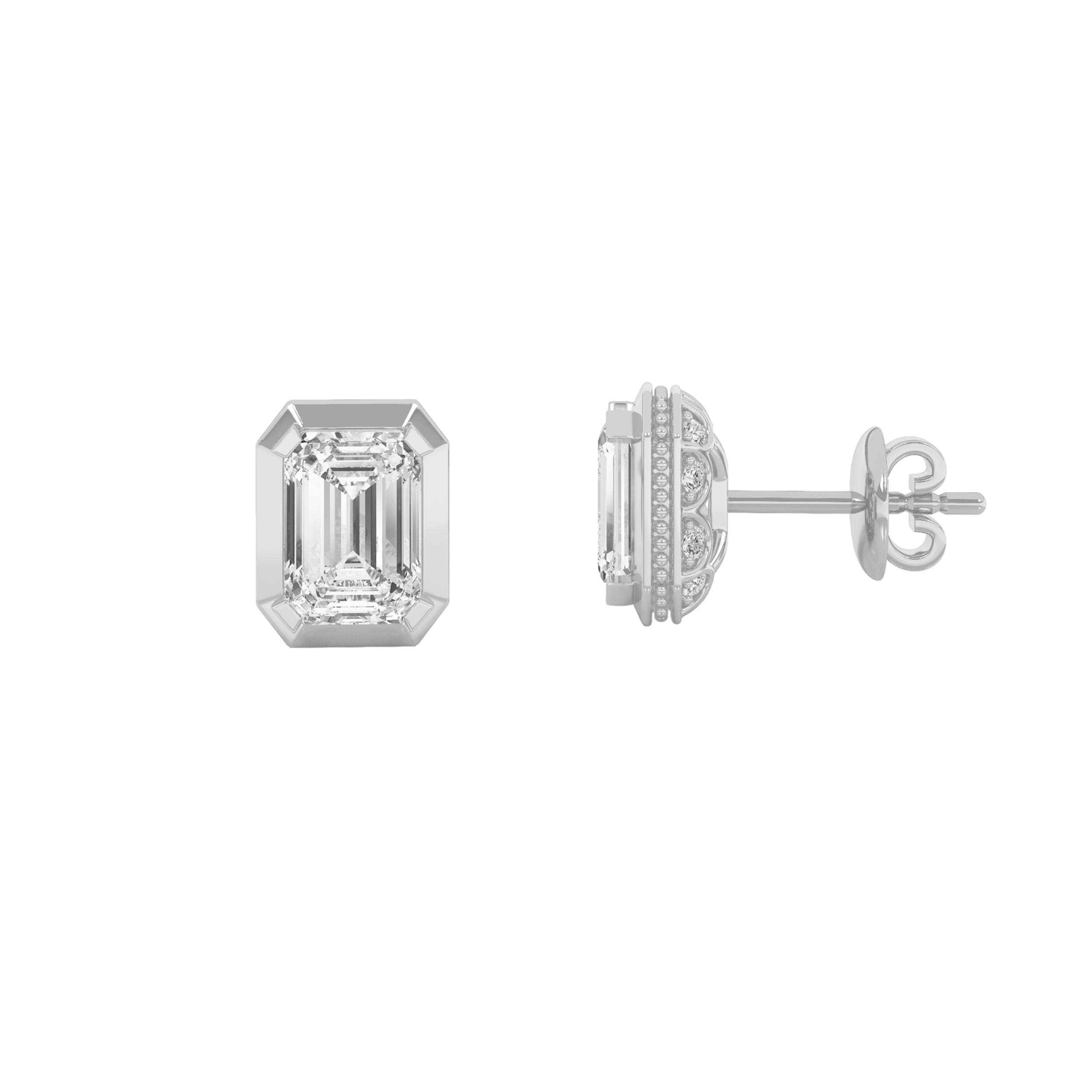 Configuration shown: 14K White Gold, 3.0000 ct total diamond weight.