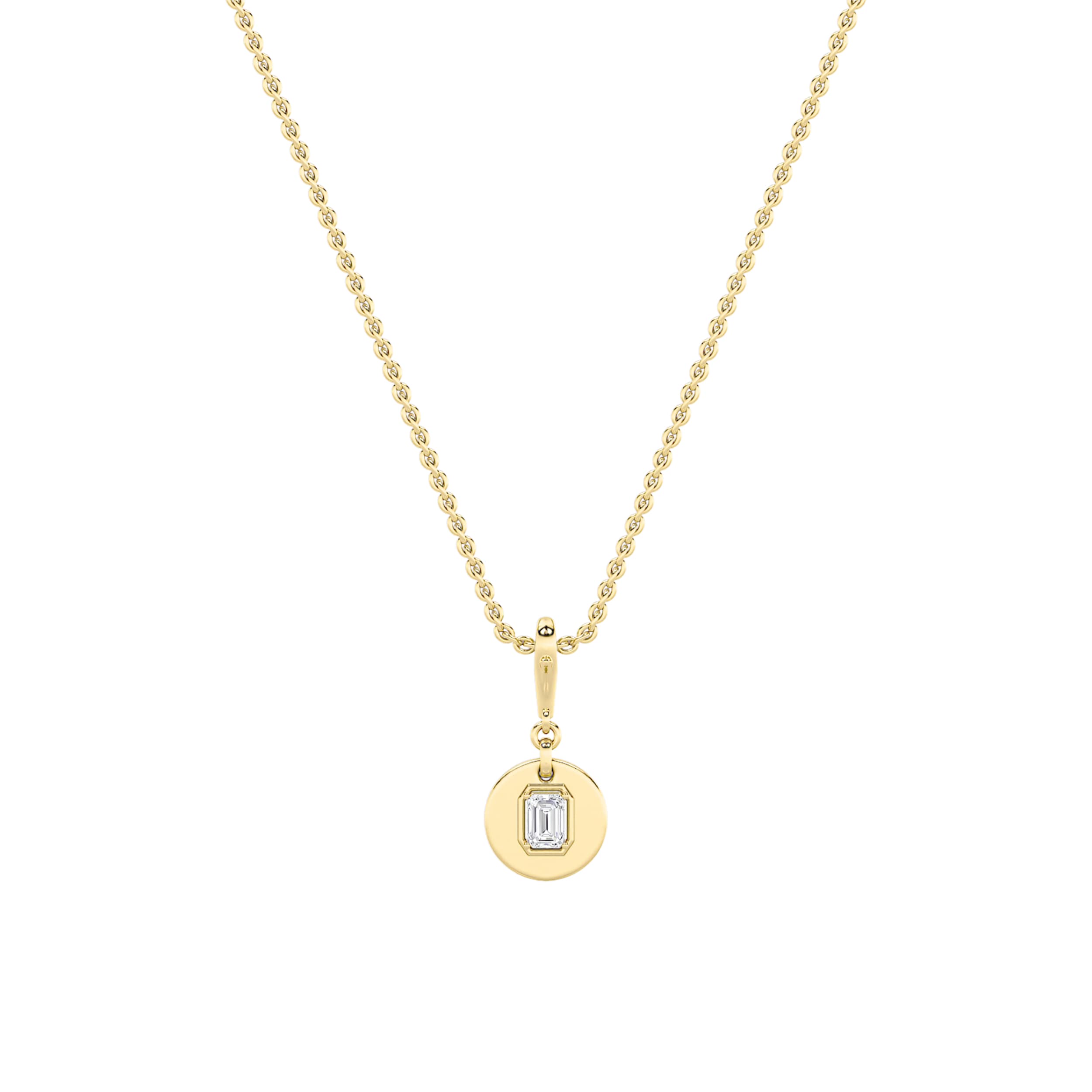 Configuration shown: 14K Yellow Gold, 1.0000 ct total diamond weight.