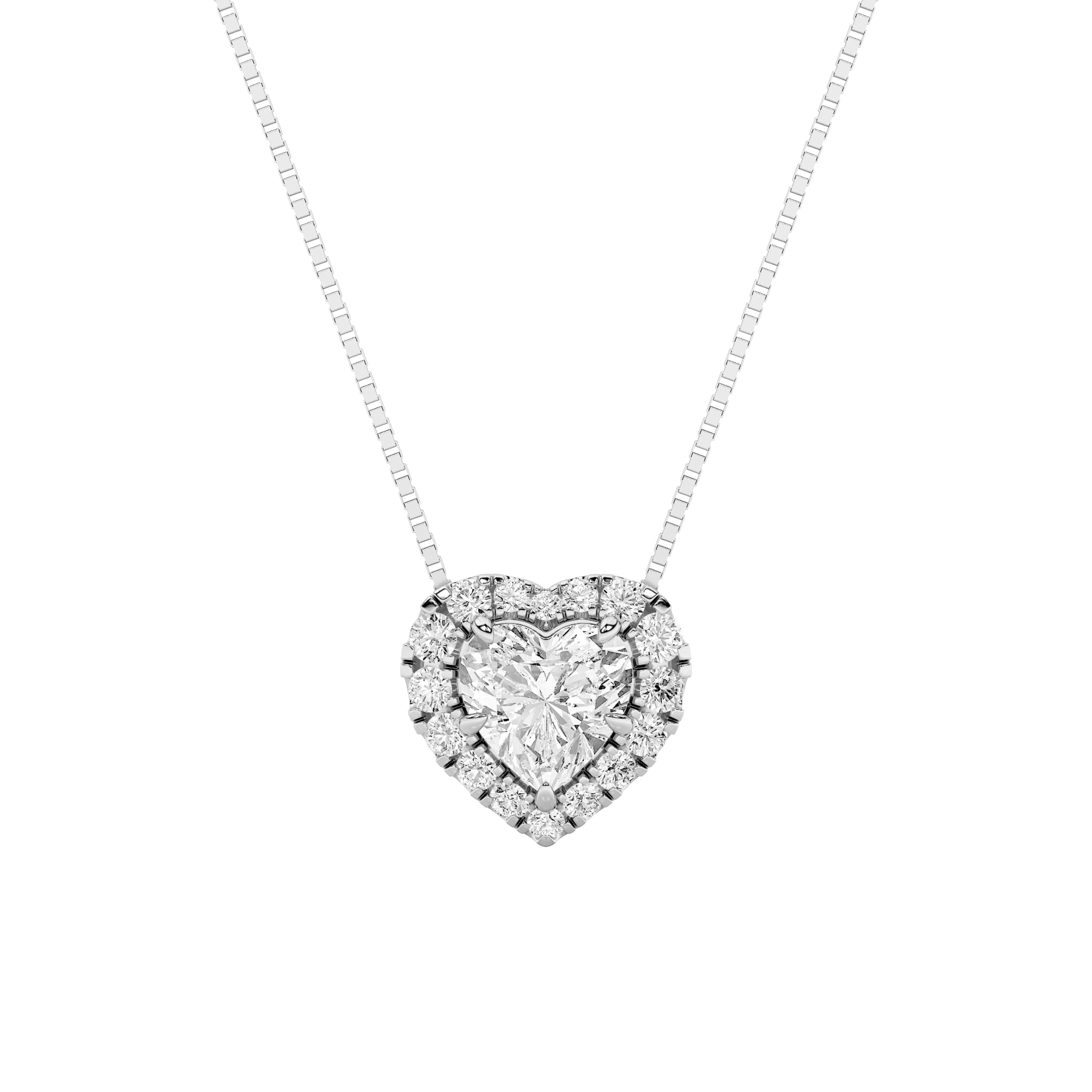 Configuration shown: 14K White Gold, 1.2500 ct total diamond weight.