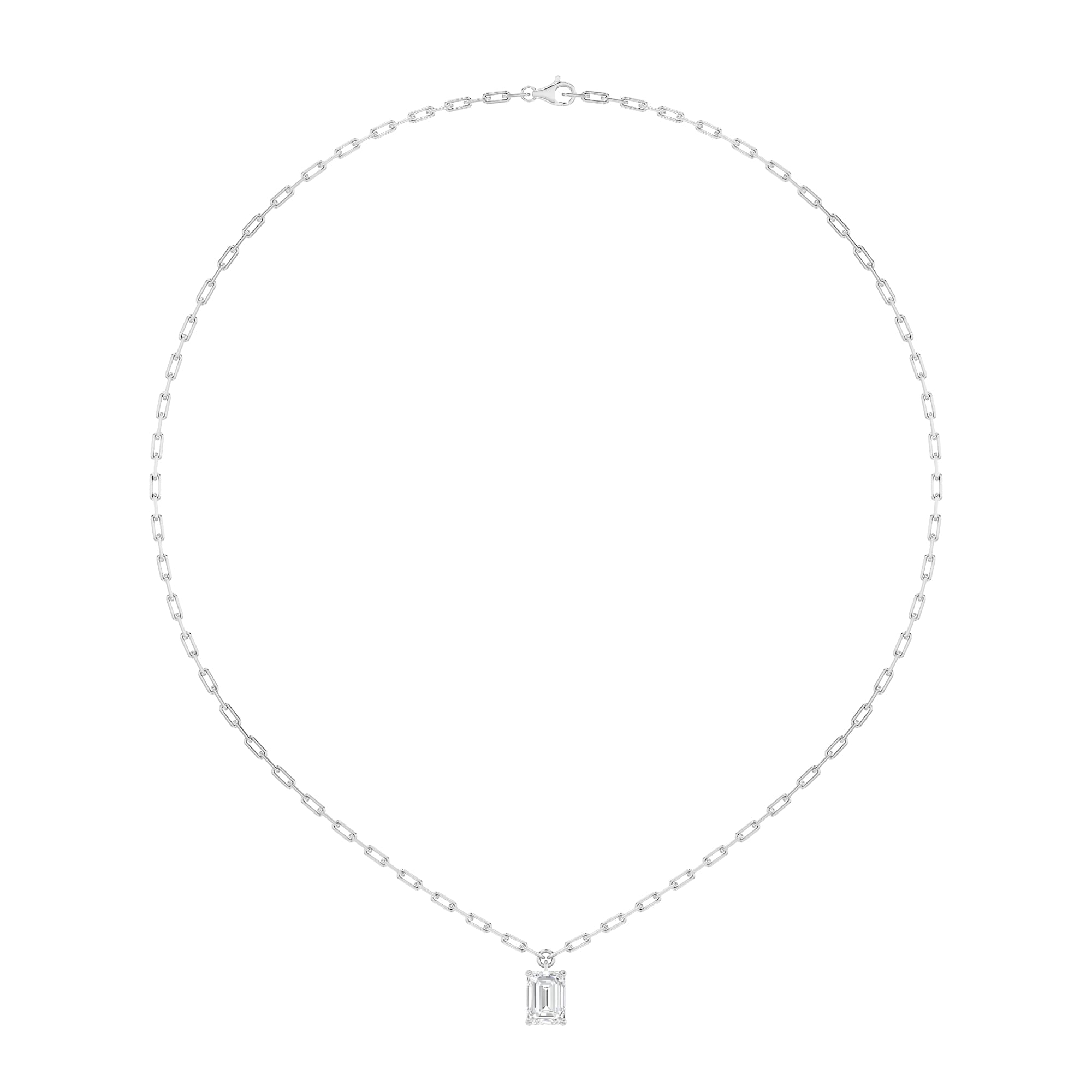 Configuration shown: 14K White Gold, 2.0000 ct total diamond weight.