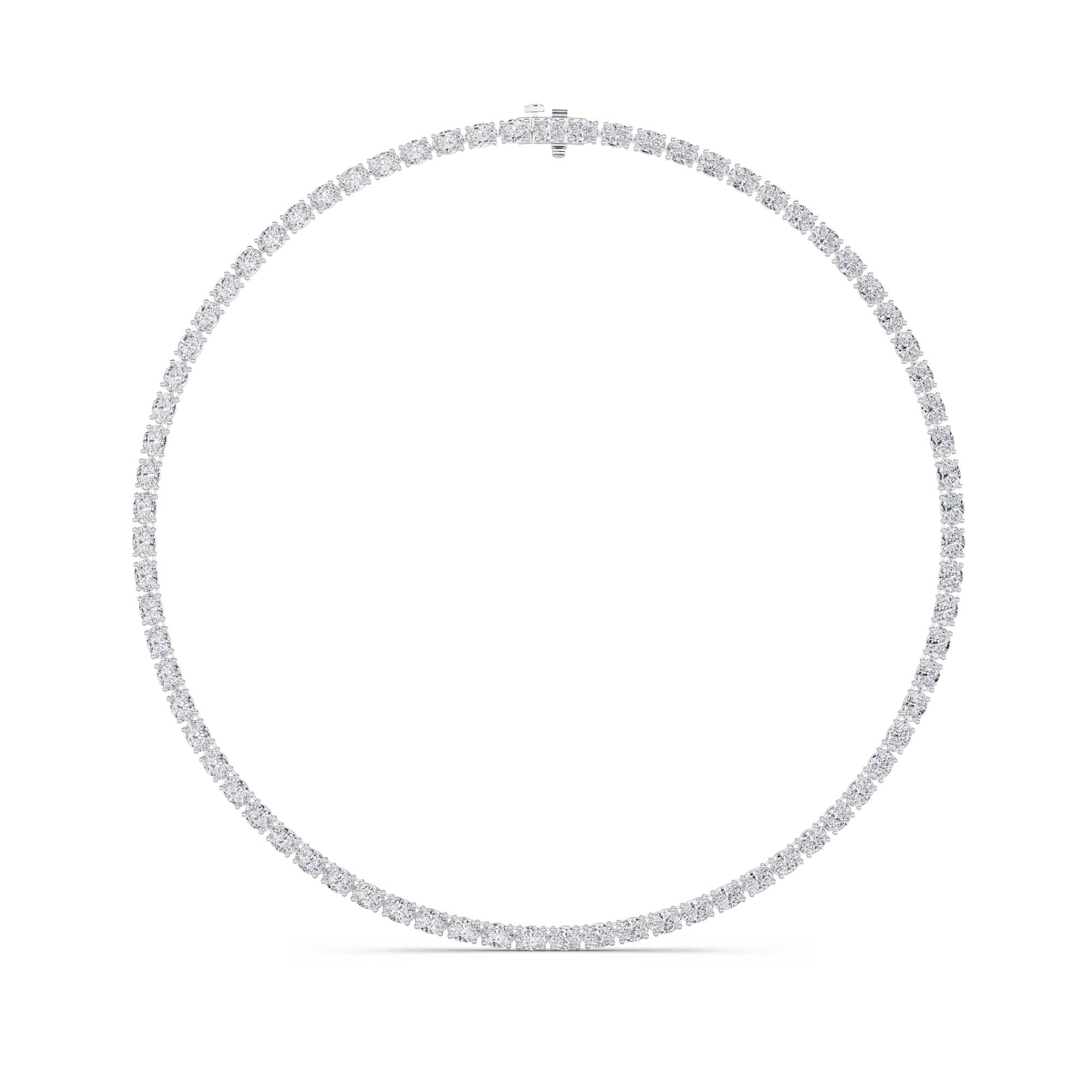 Configuration shown: 14K White Gold, 12.0000 ct total diamond weight.