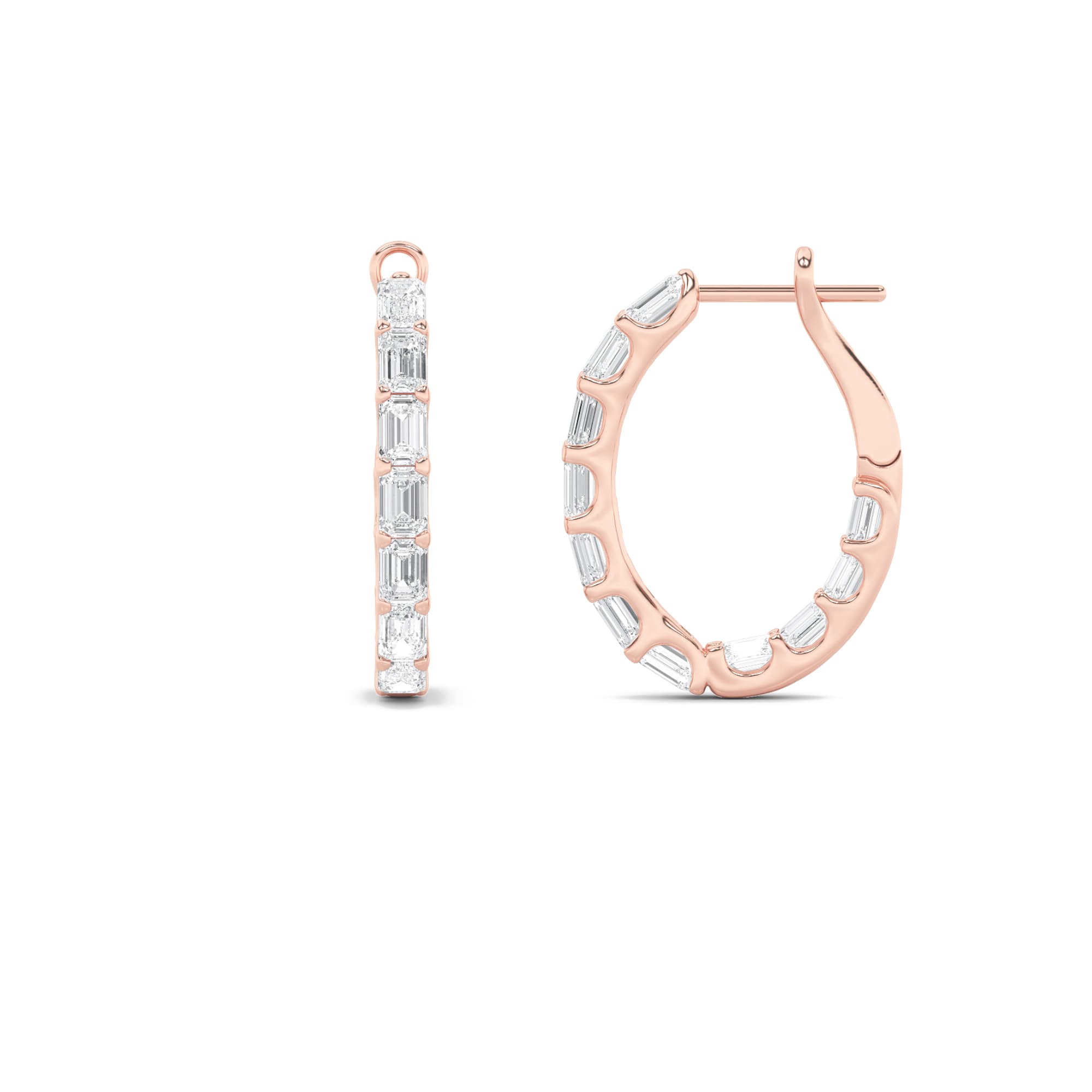 Configuration shown: 14K Rose Gold, 4.2500 ct total diamond weight.
