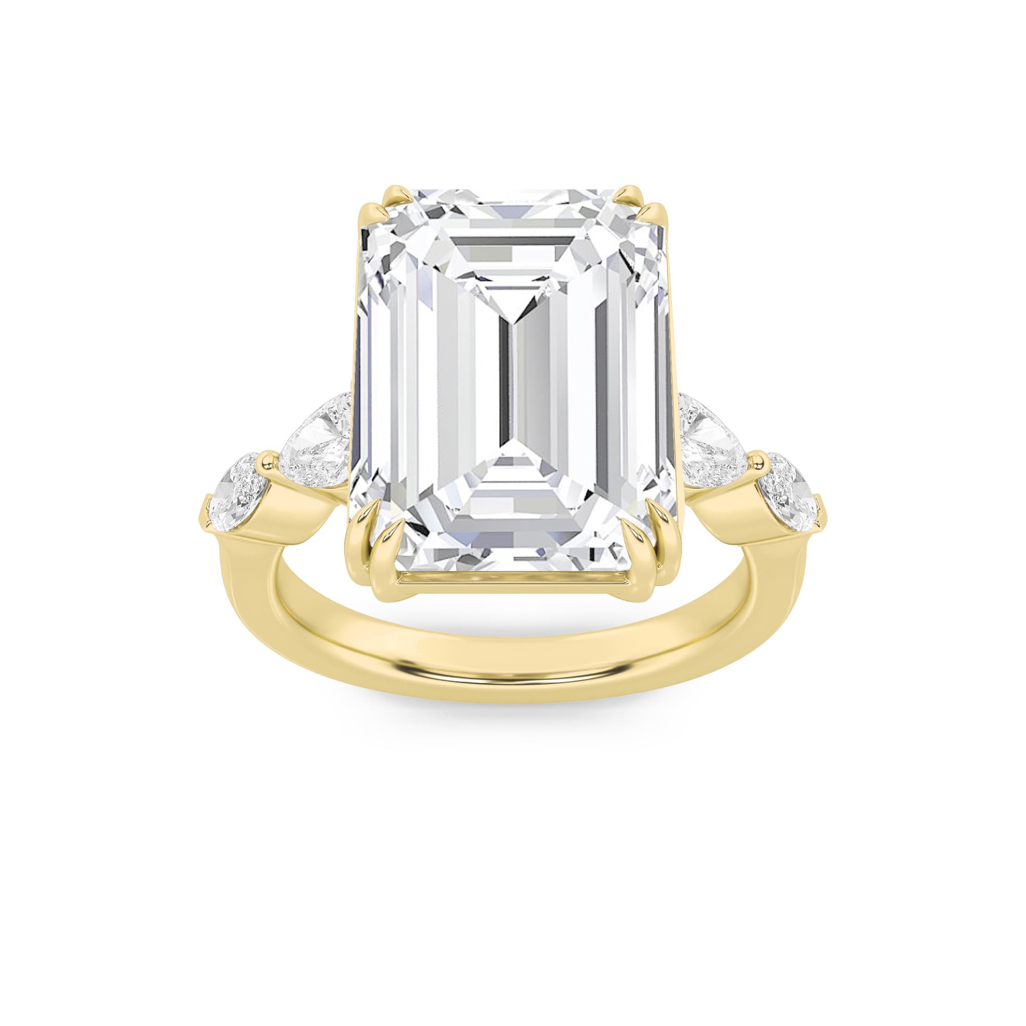 Configuration shown: 14K Yellow Gold, 8.5000 ct total diamond weight.