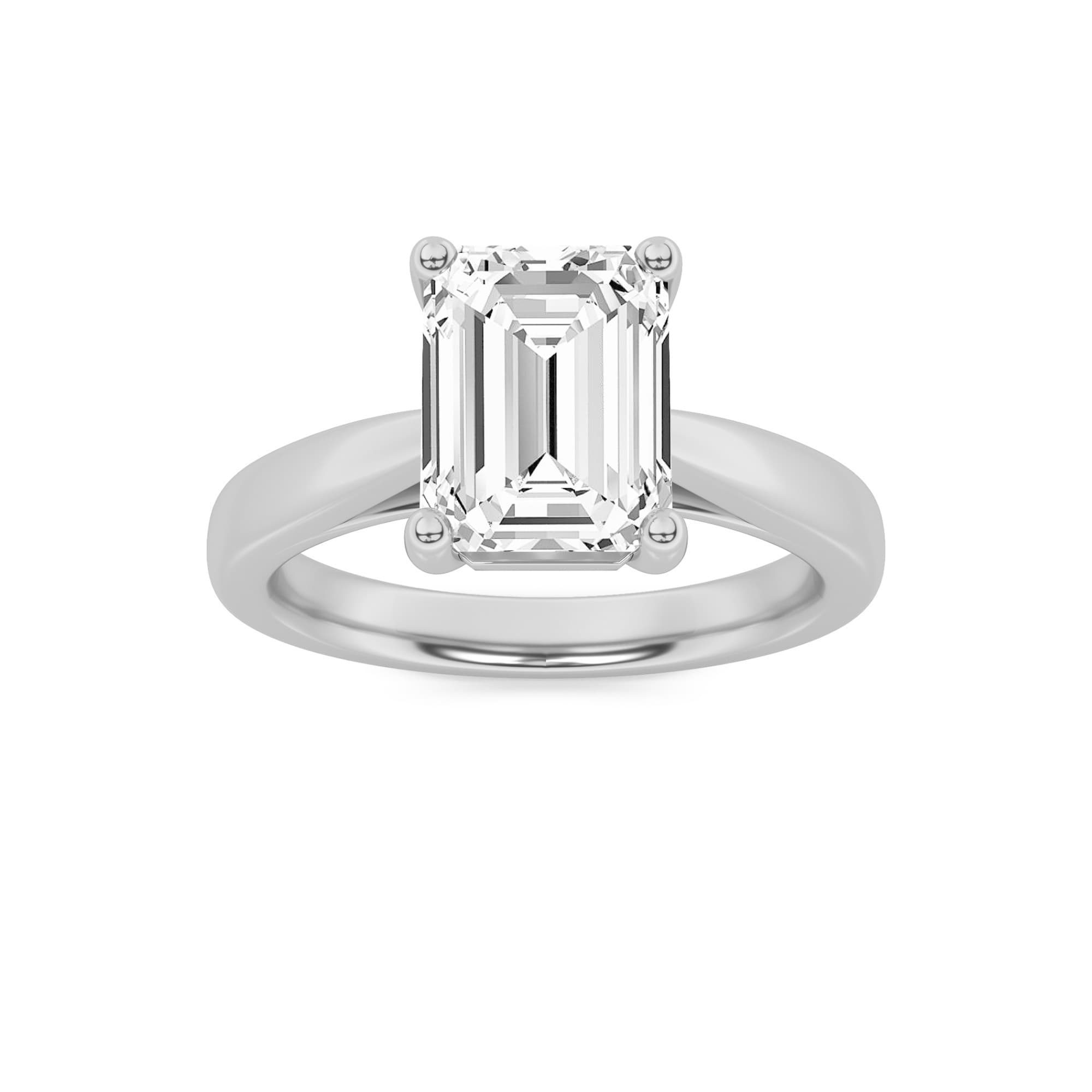 Configuration shown: 14K White Gold, 2.0000 ct total diamond weight.