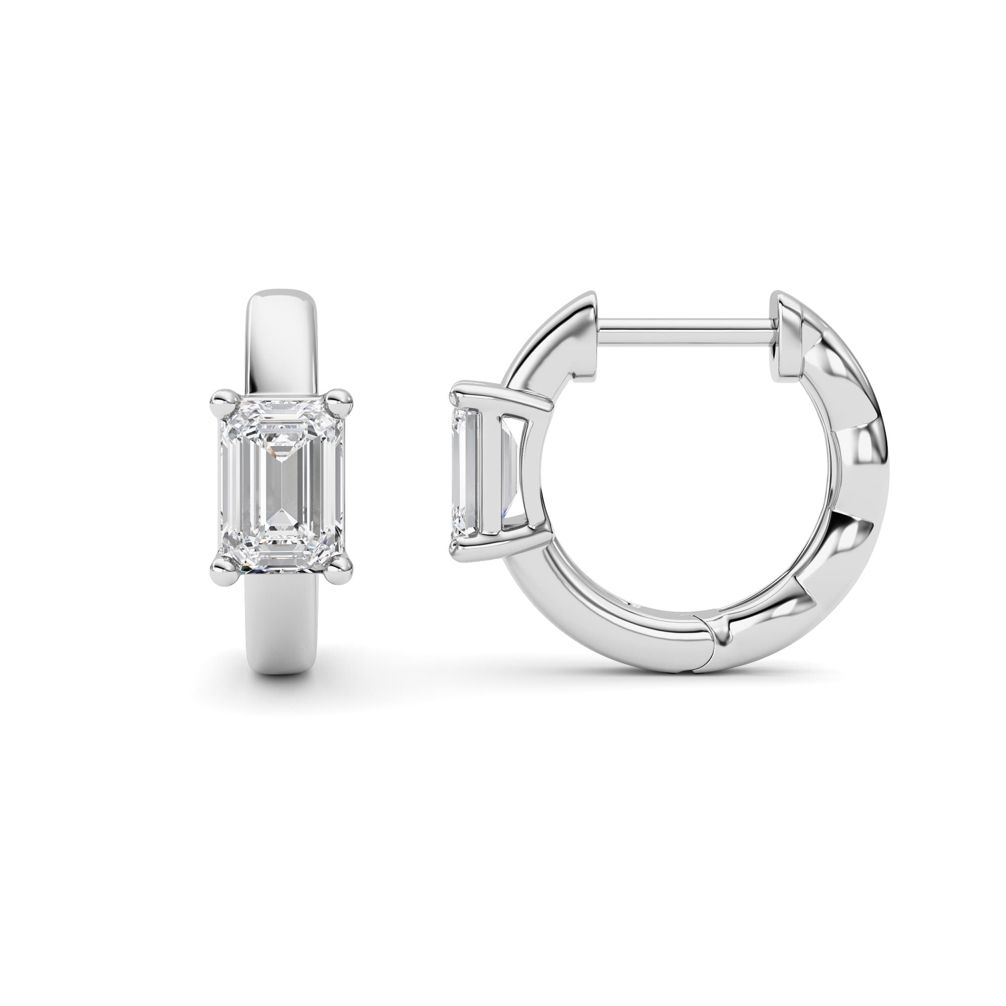 Configuration shown: 14K White Gold, 1.0000 ct total diamond weight.