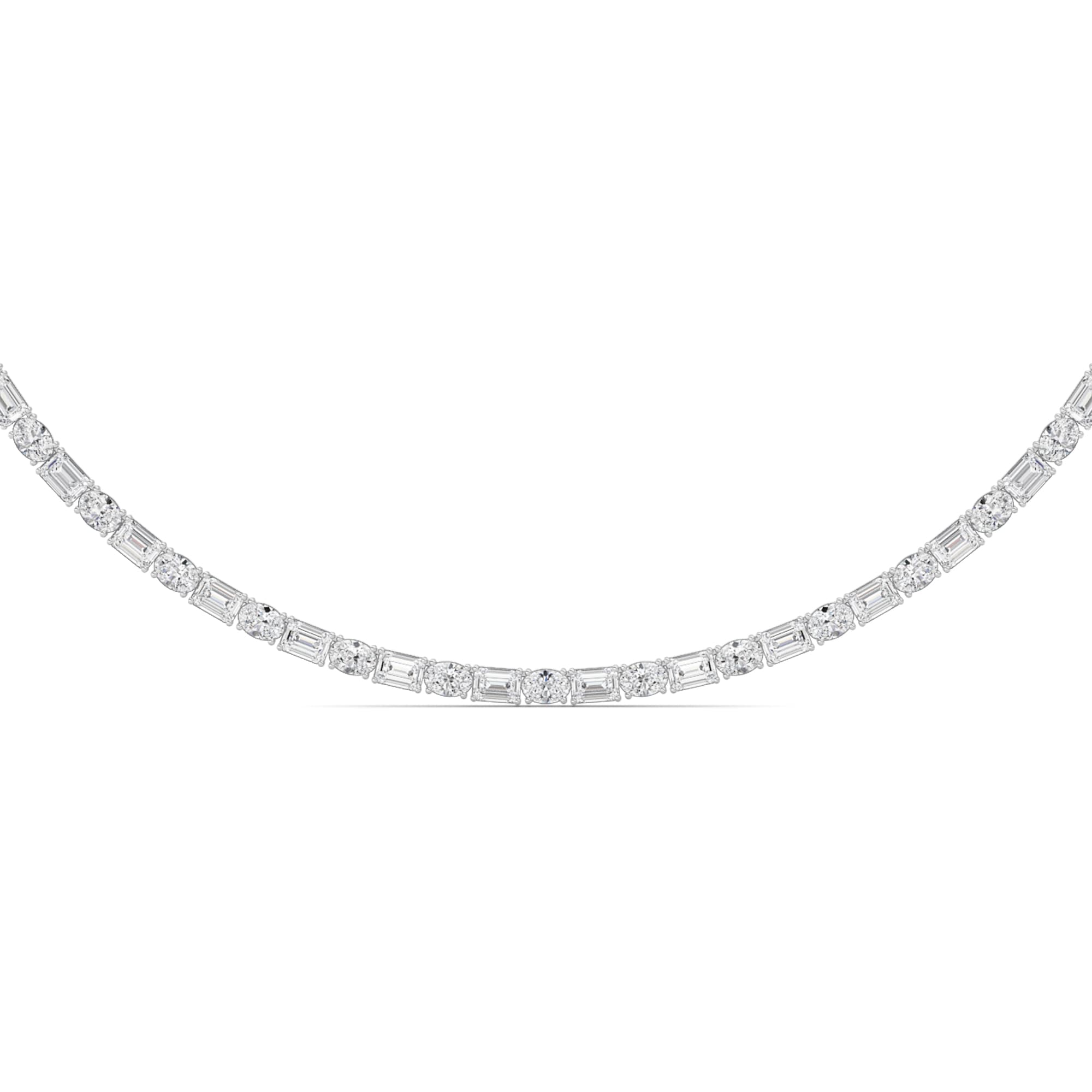 Configuration shown: 14K White Gold, 25.0000 ct total diamond weight.