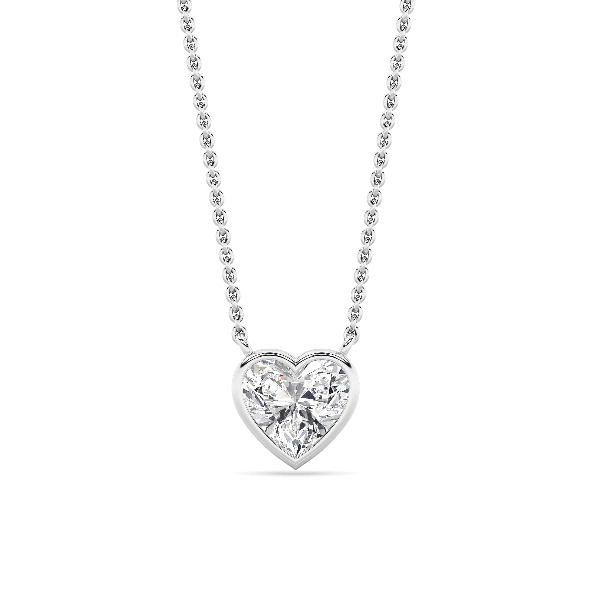 Configuration shown: 14K White Gold, 1.0000 ct total diamond weight.