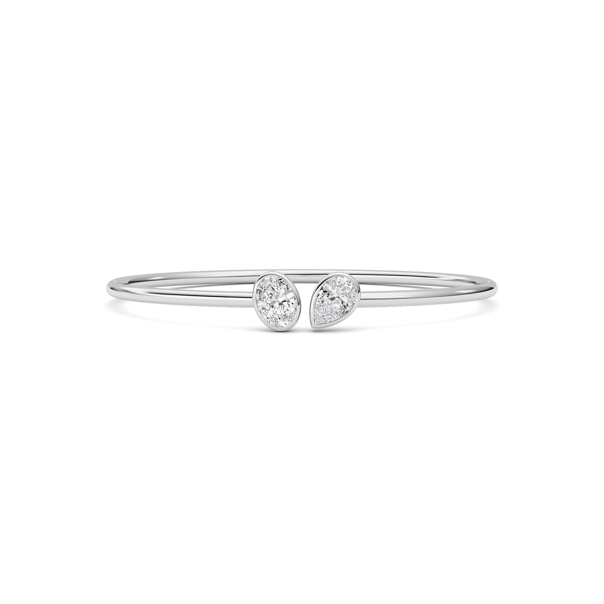 Configuration shown: 14K White Gold, 2.0000 ct total diamond weight.