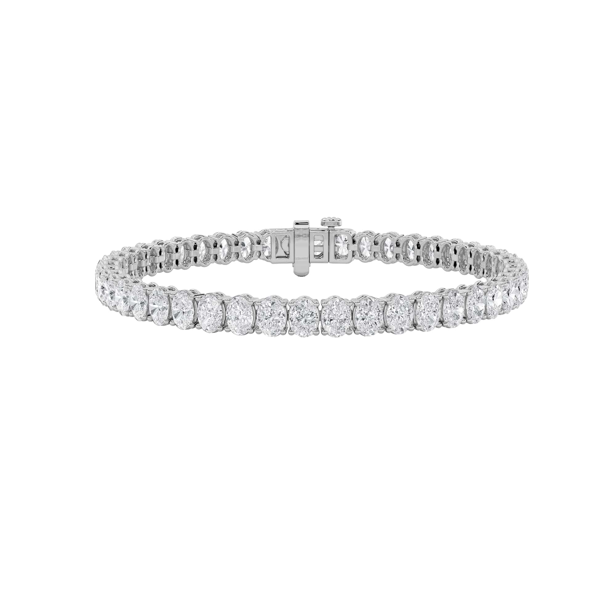Configuration shown: 14K White Gold, 9.0000 ct total diamond weight.