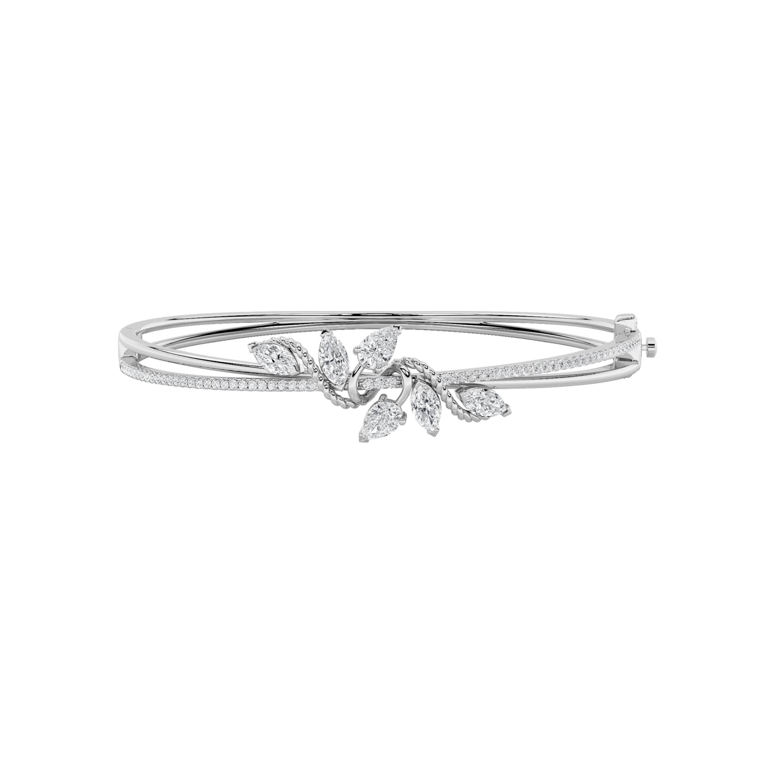 Configuration shown: 14K White Gold, 2.0000 ct total diamond weight.