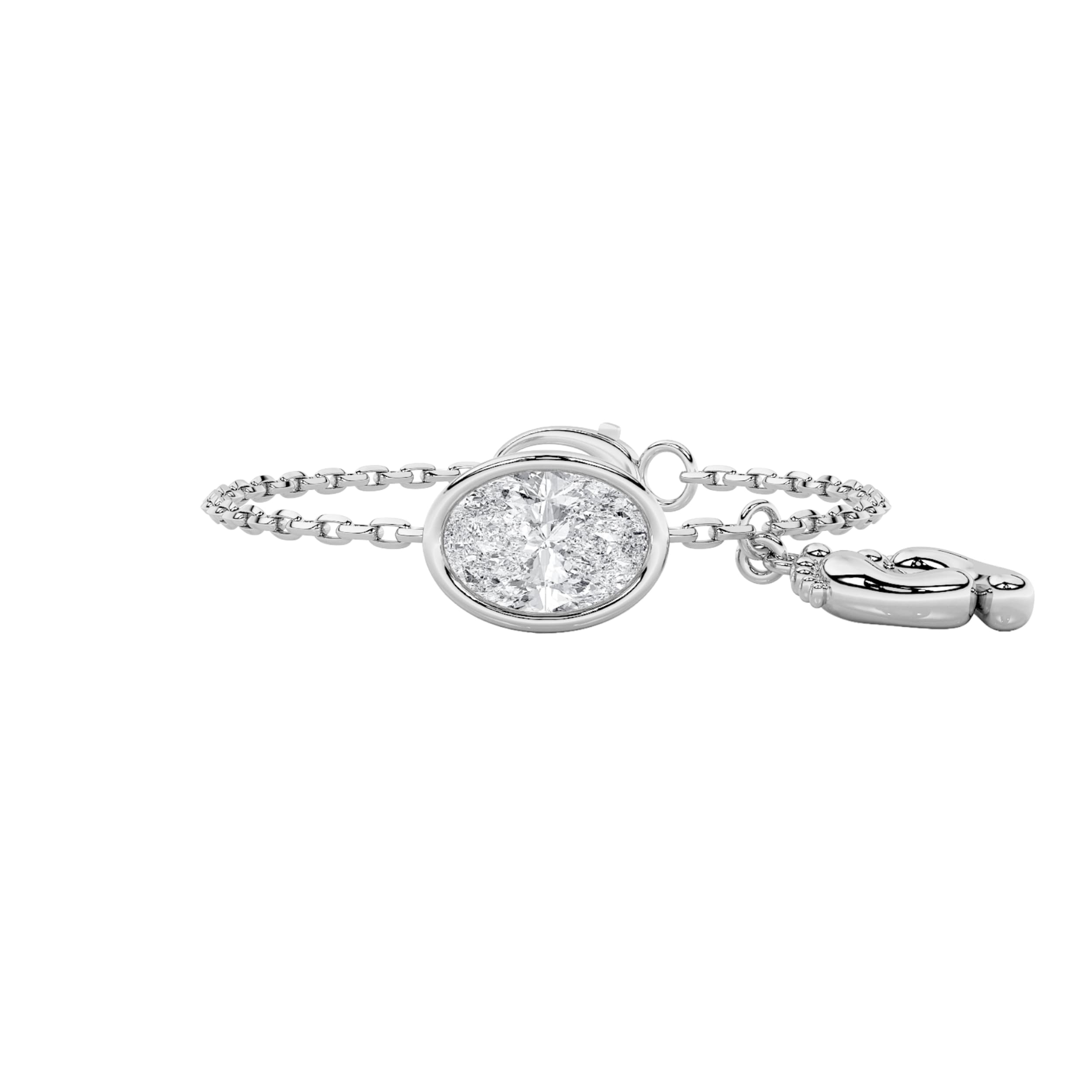 Configuration shown: 14K White Gold, 1.0000 ct total diamond weight.